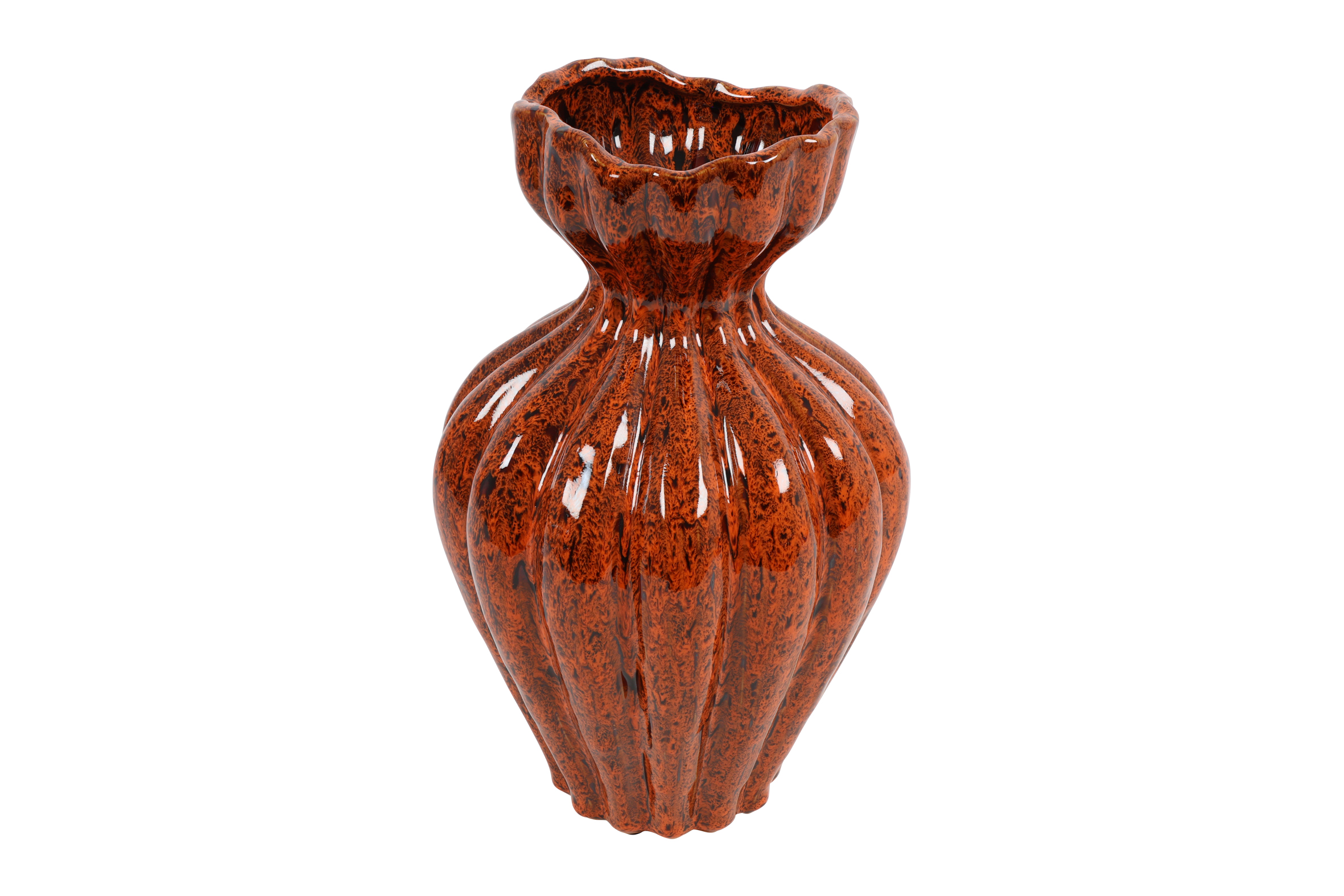 Vase Rd Maram S Orange Gift