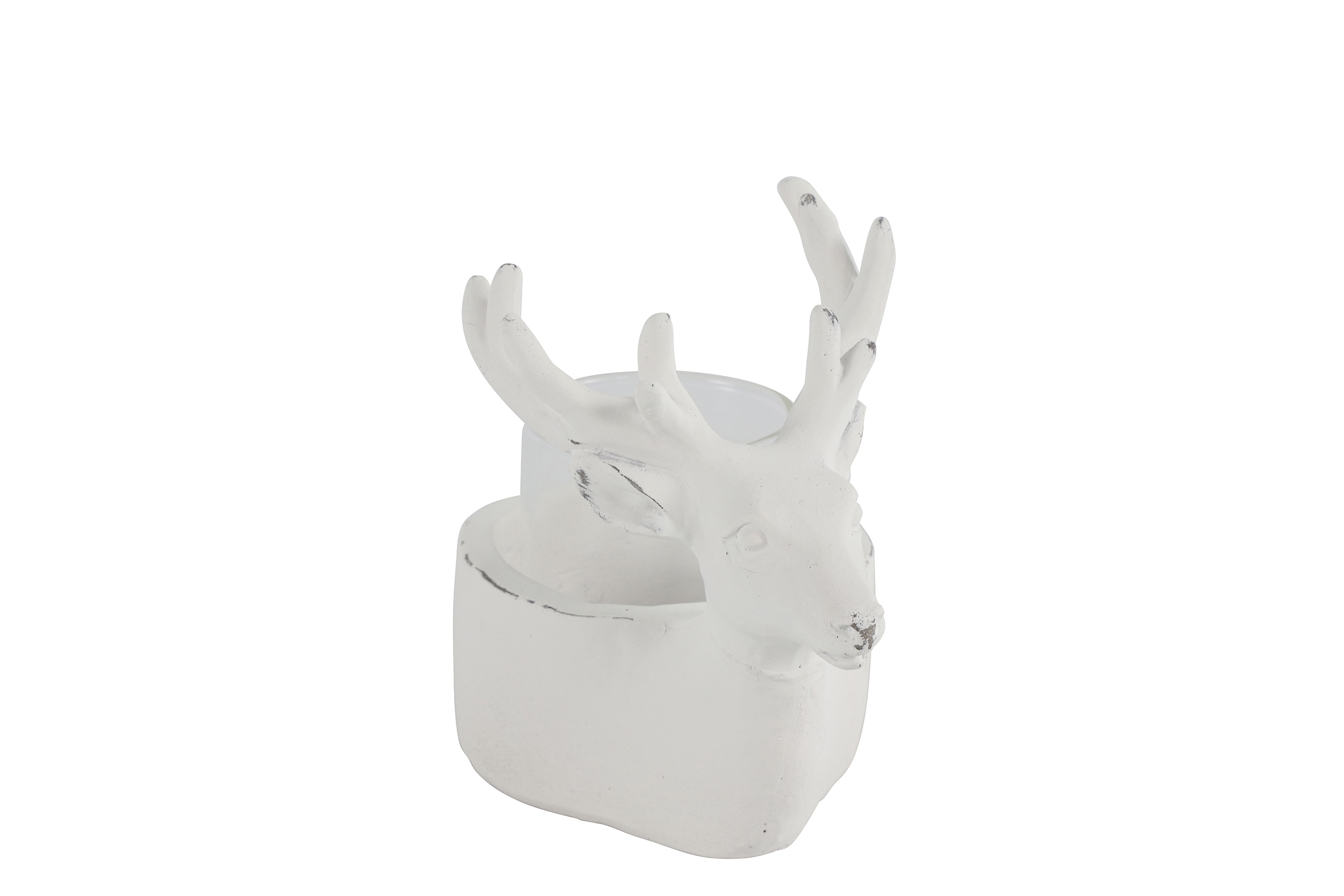 Tealight Deer Milko S White Gift