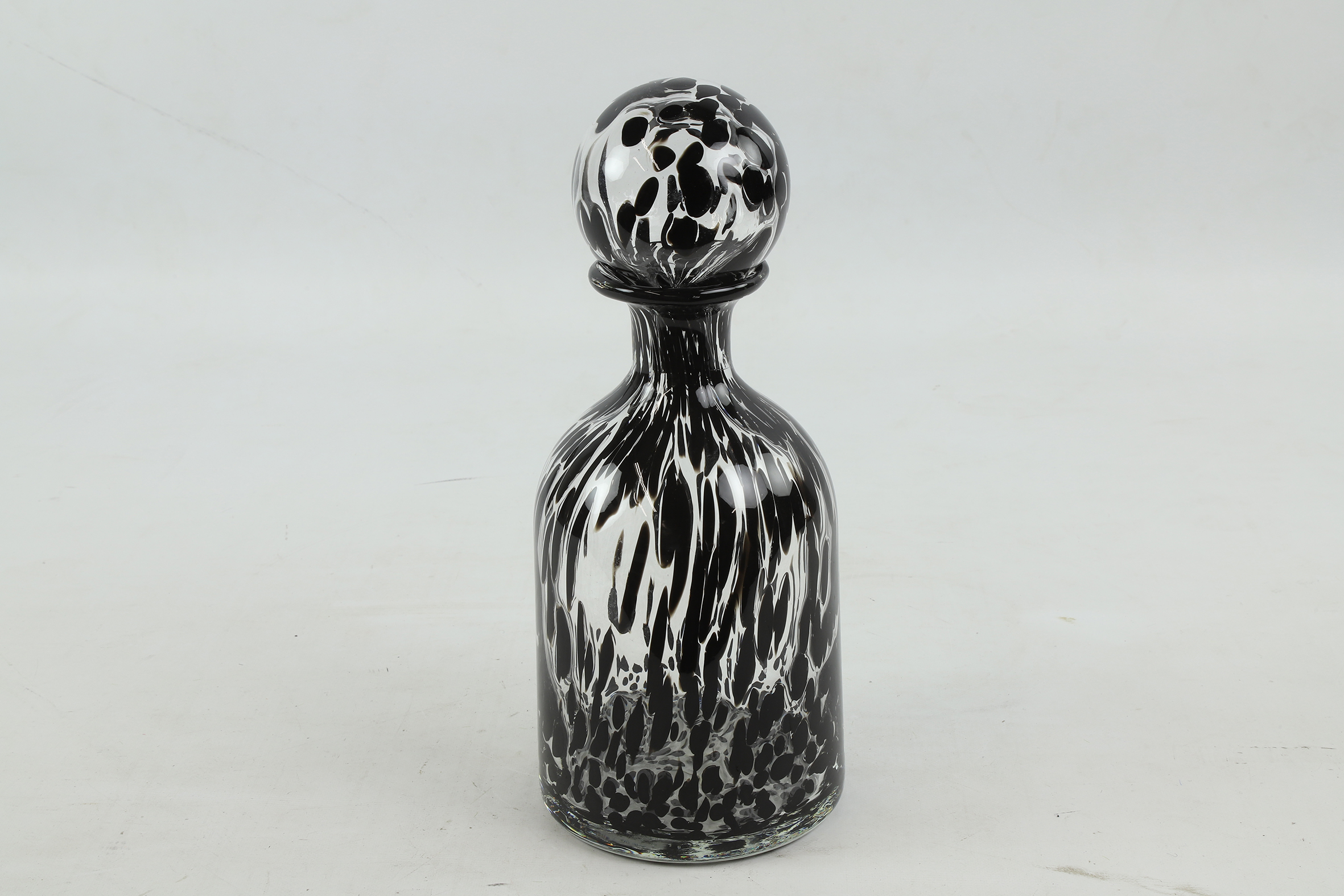 Bottle W/stopper Rd Loreana S Black Gift