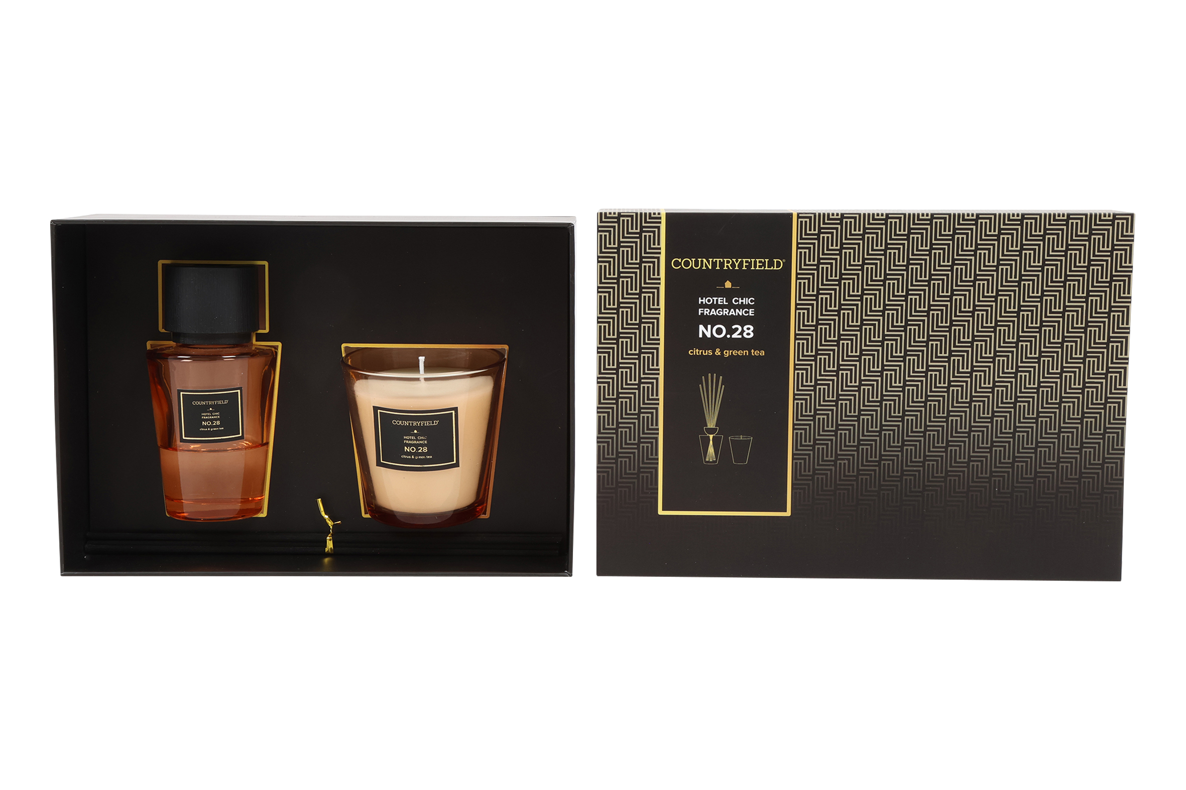 Fragrance Diffuser Sq No.28 Amber Gift