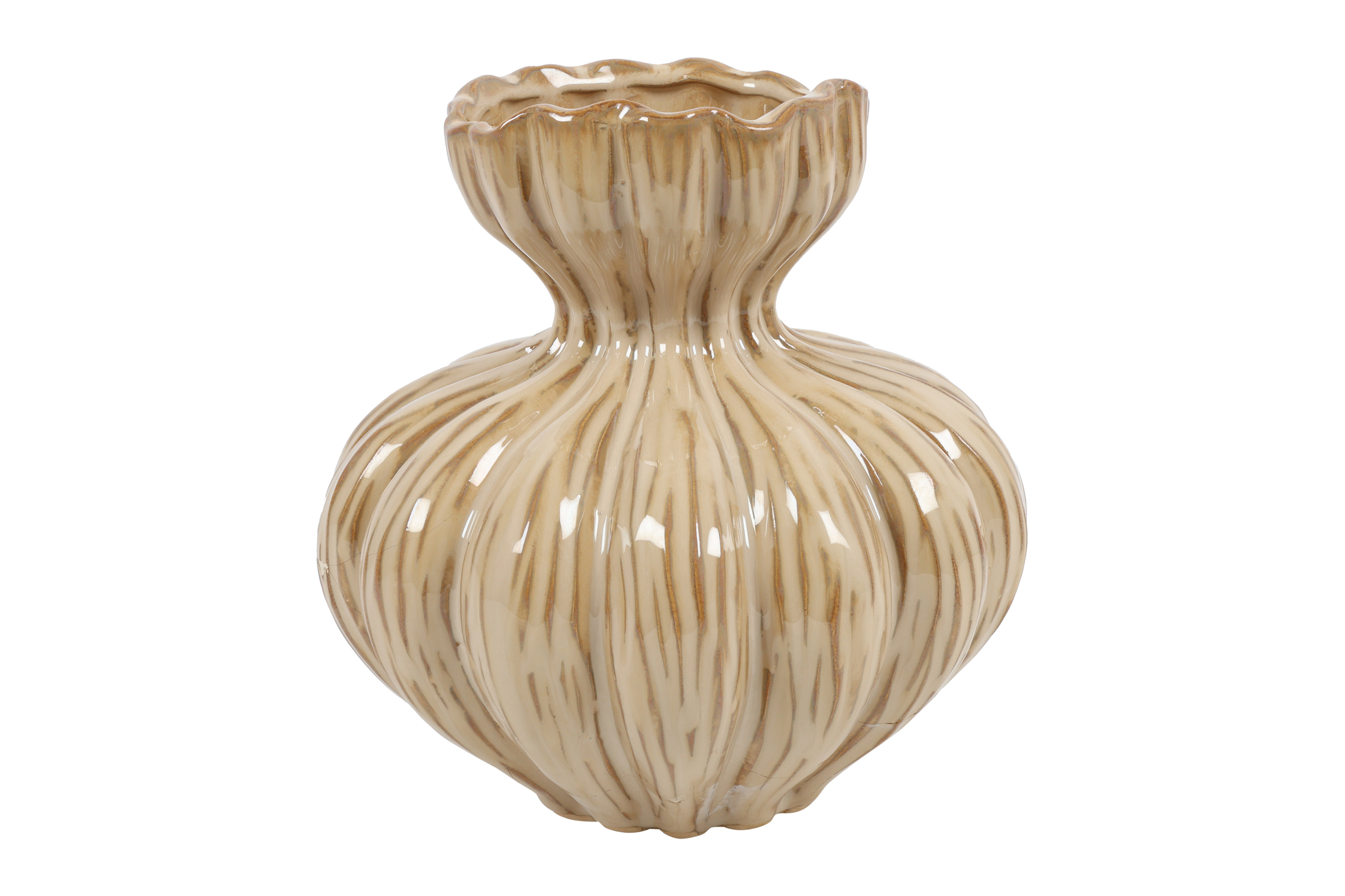 Vase Rd Maram M Beige Gift