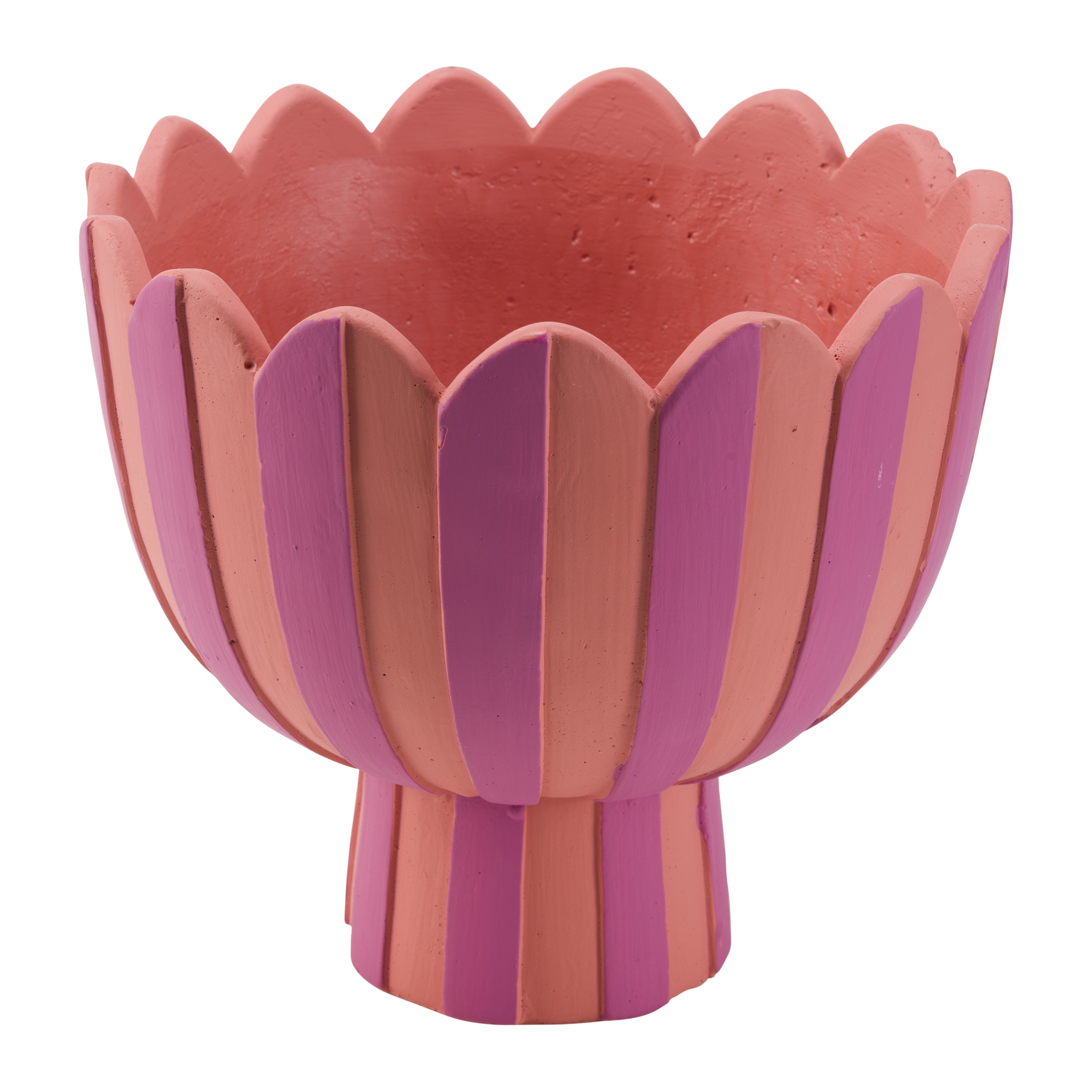 Moira Footed Cachepot L Pink Gift