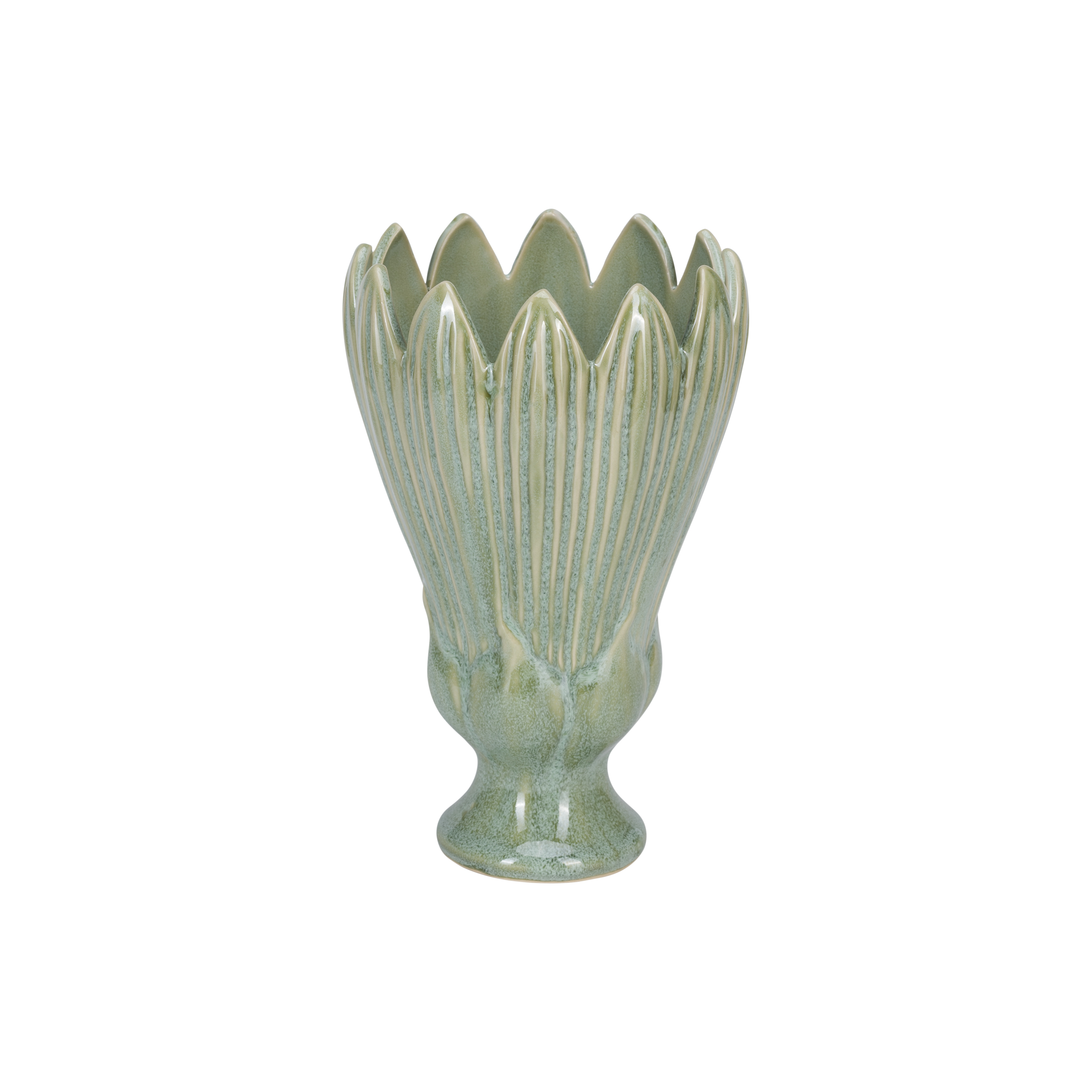 Crocus Vase Green M Gift