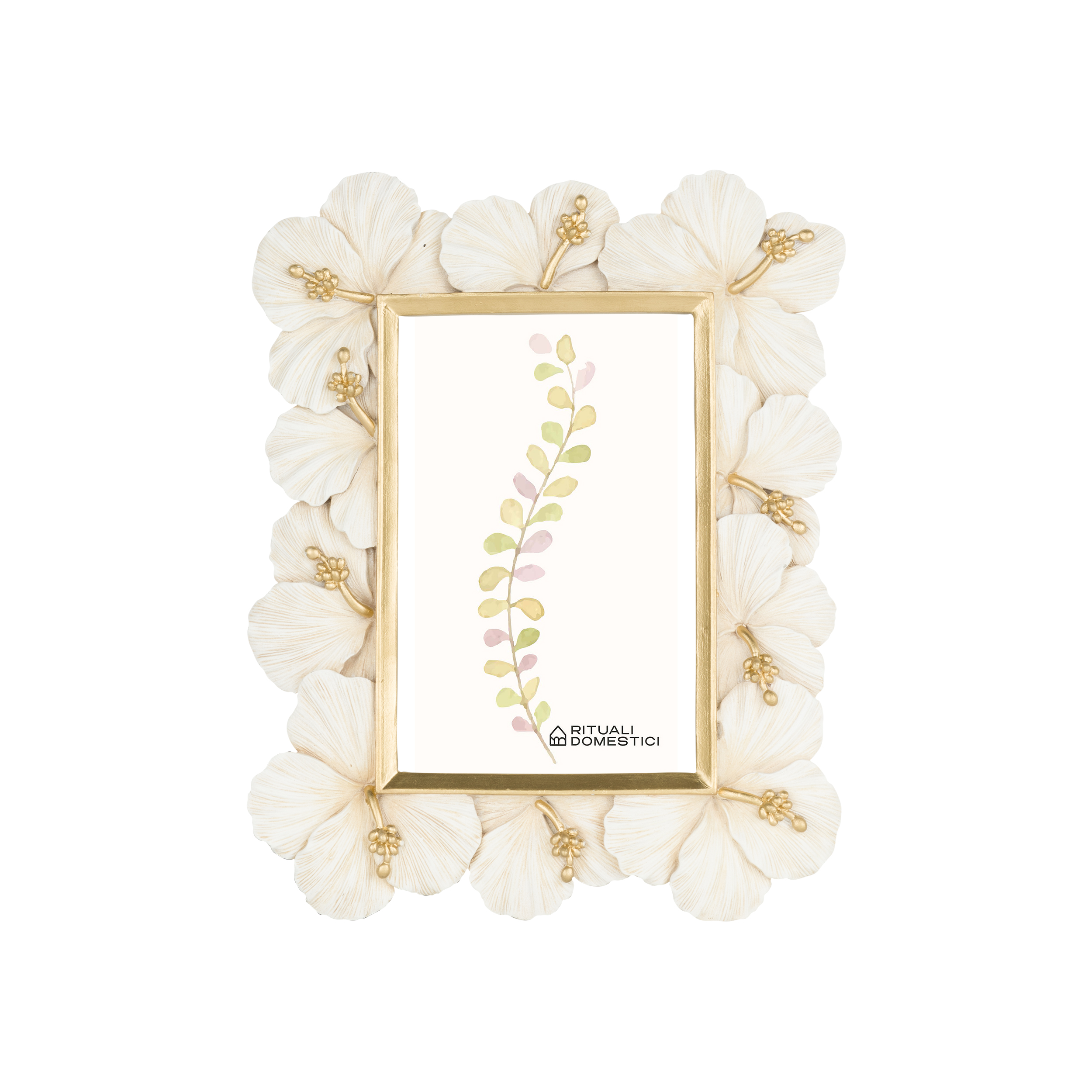 Tiguardo Photo Frame 10x15 Hibiscus Gift
