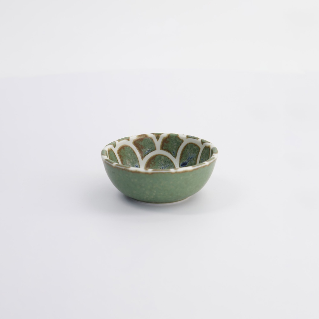 Vert Sauge Mermaid Design Bowl 8.5x3.4cm Ph-16922/vs 12/192 Gift