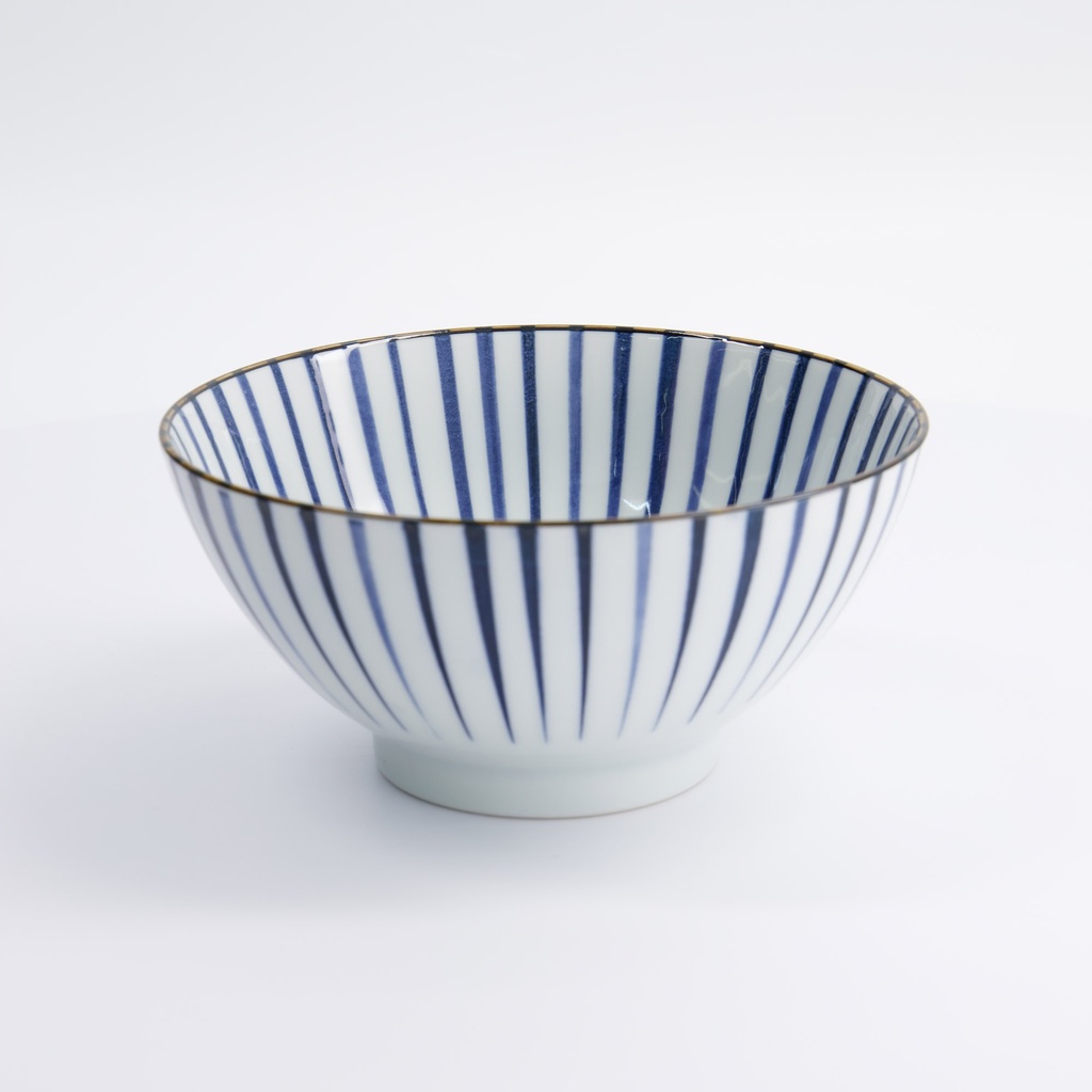 Natsu Tokusa Mixed Bowl 17.8x8.7cm Blue/white 22334 3/36 Gift