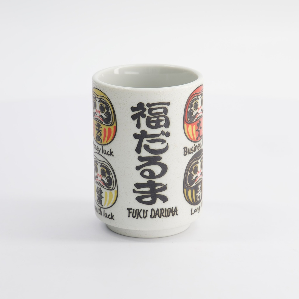 Cup Emboss Daruma 7.2cmx10.2cm 260ml 6/60 Gift
