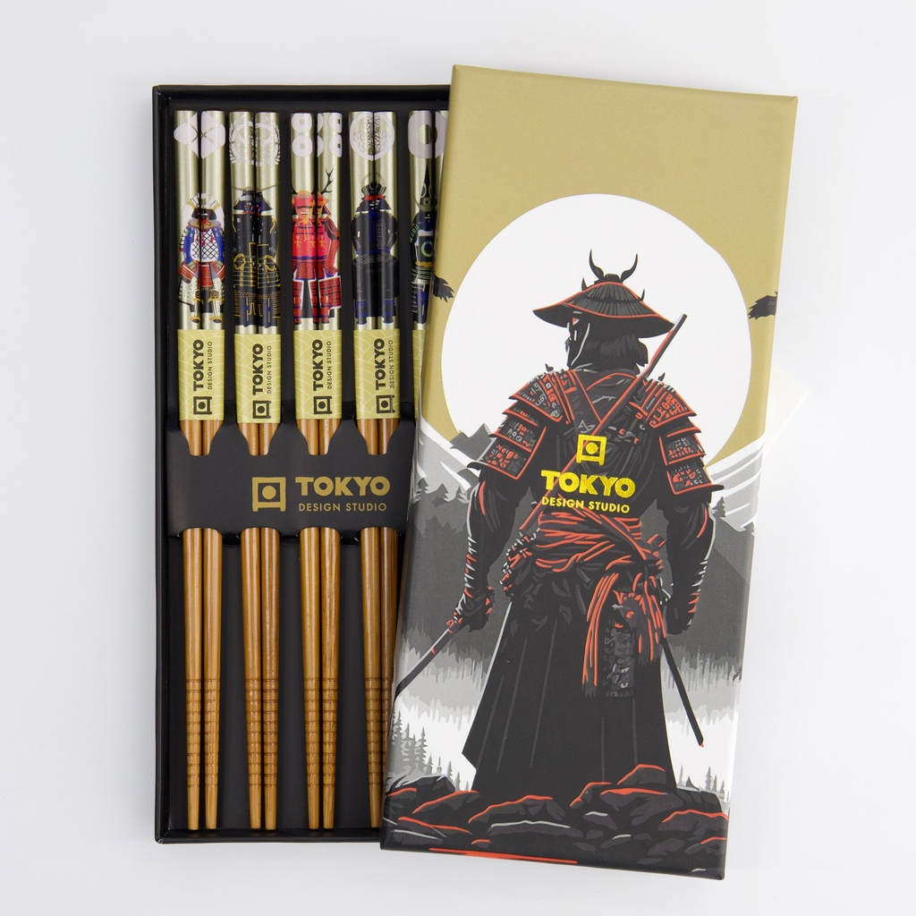 Chopstick Giftset/5 Samurai 33449 1/100 Gift