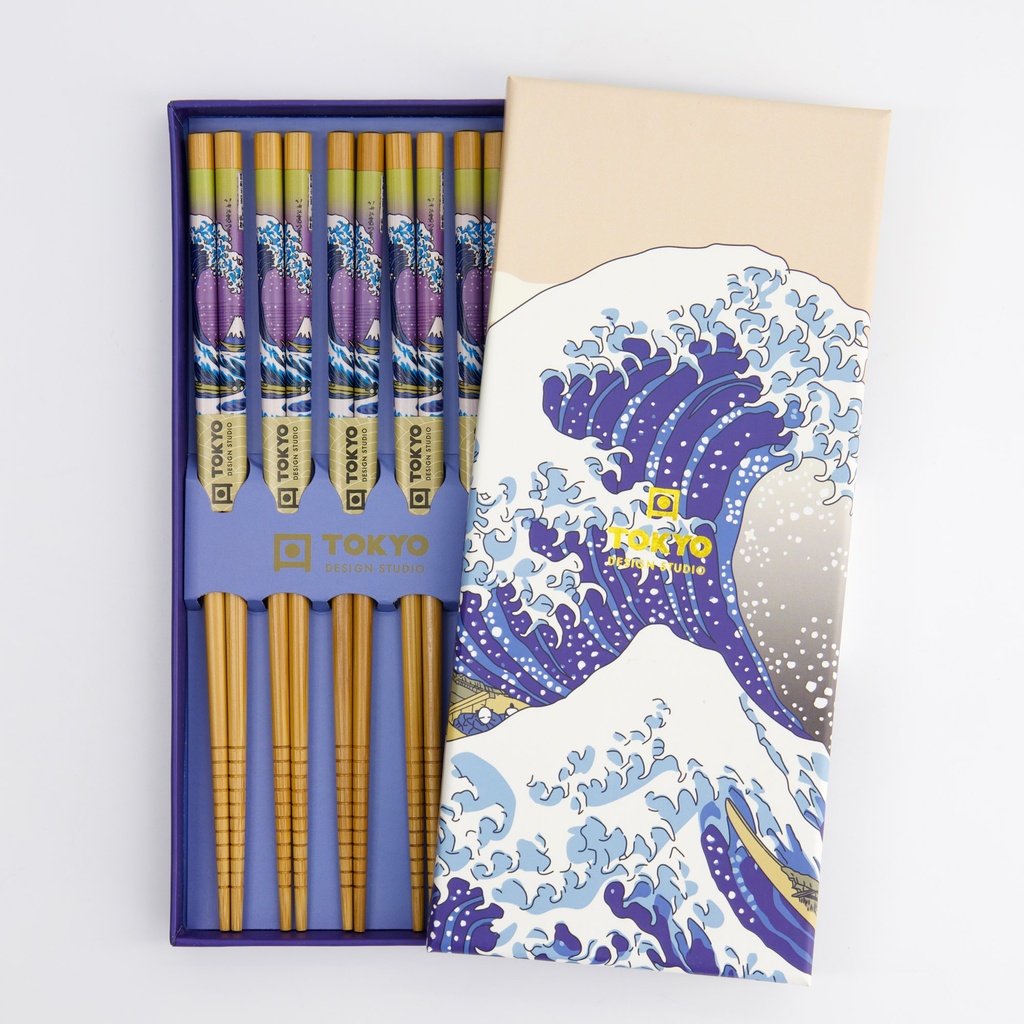 Chopstick Giftset/5 Wave 33450 1/100 Gift