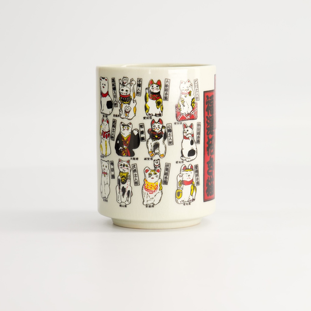Cup Lucky Cat 7.8x10.5cm Ka-50 1/60 Gift