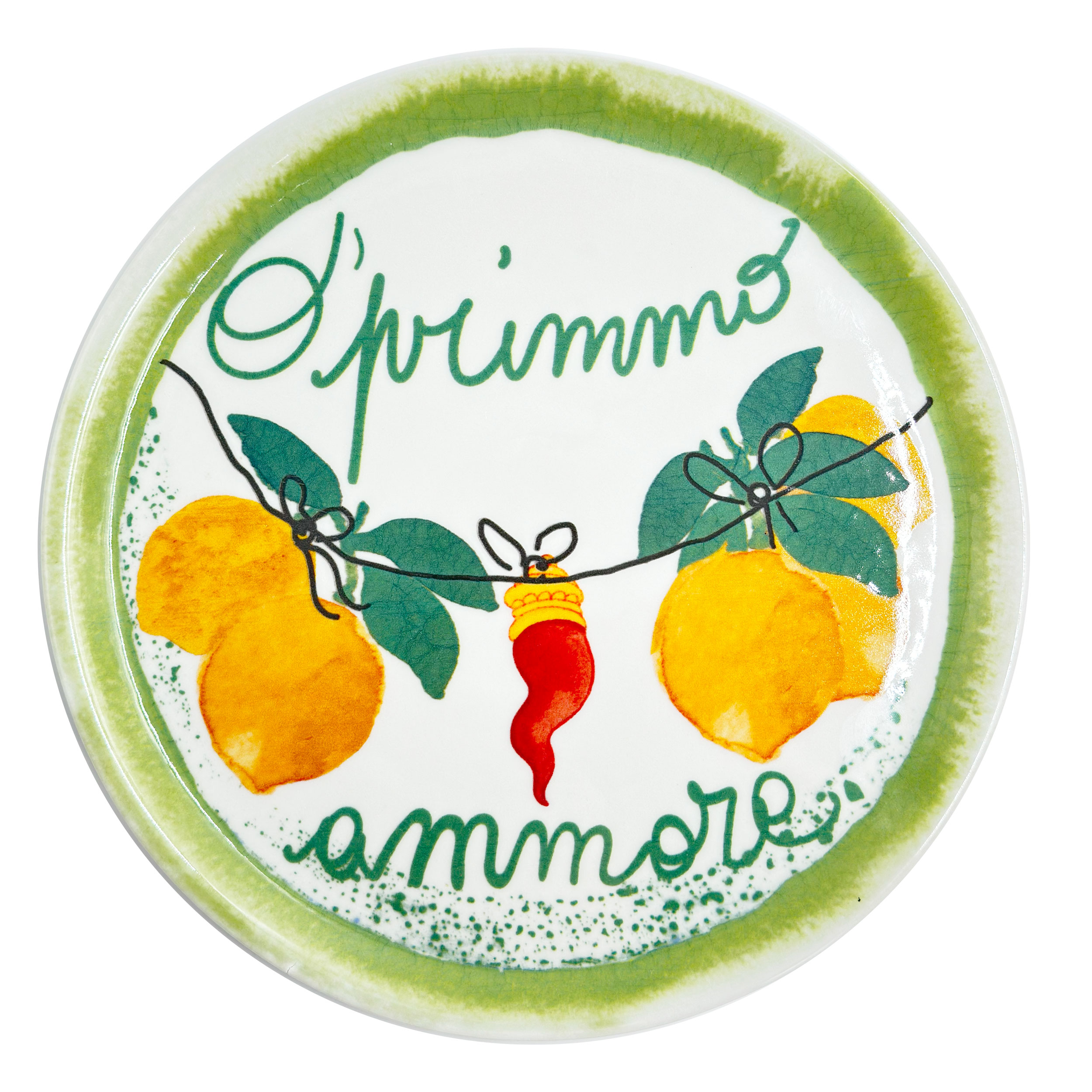 Aumm Pizza Plate Oprimmo Ammore 31 Cm Gift