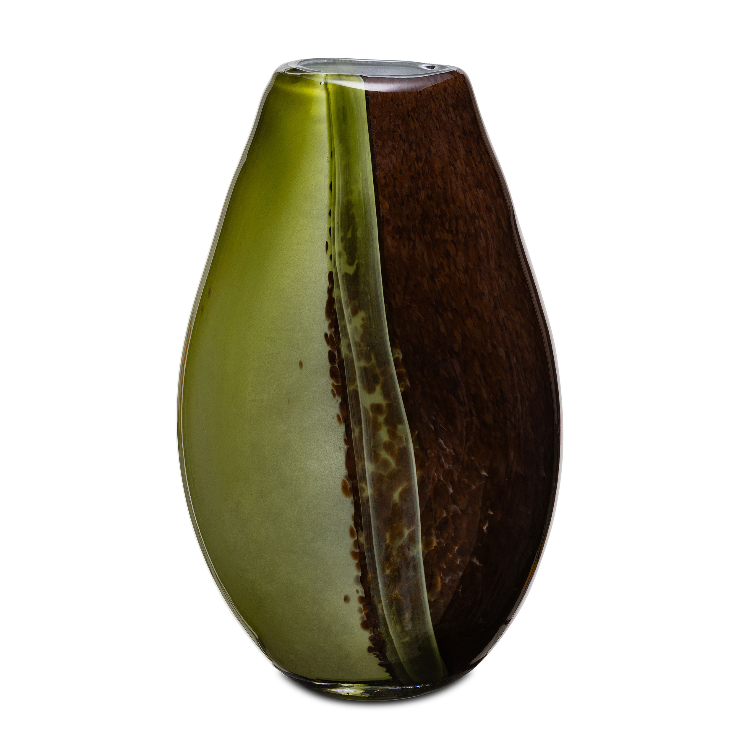 Sullatela Vase Green Brown L Gift