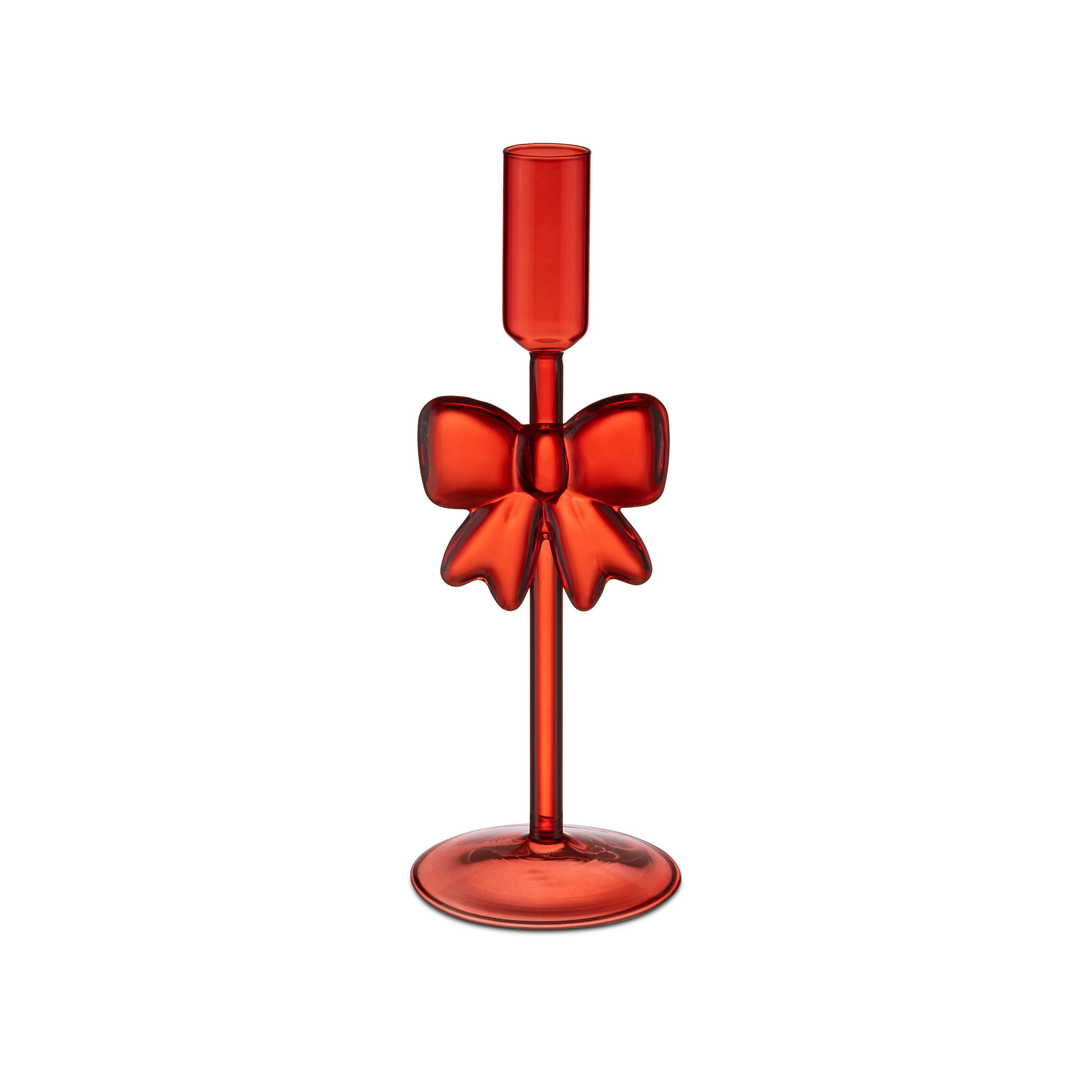 Brillafiocco Candleholder Red S Gift