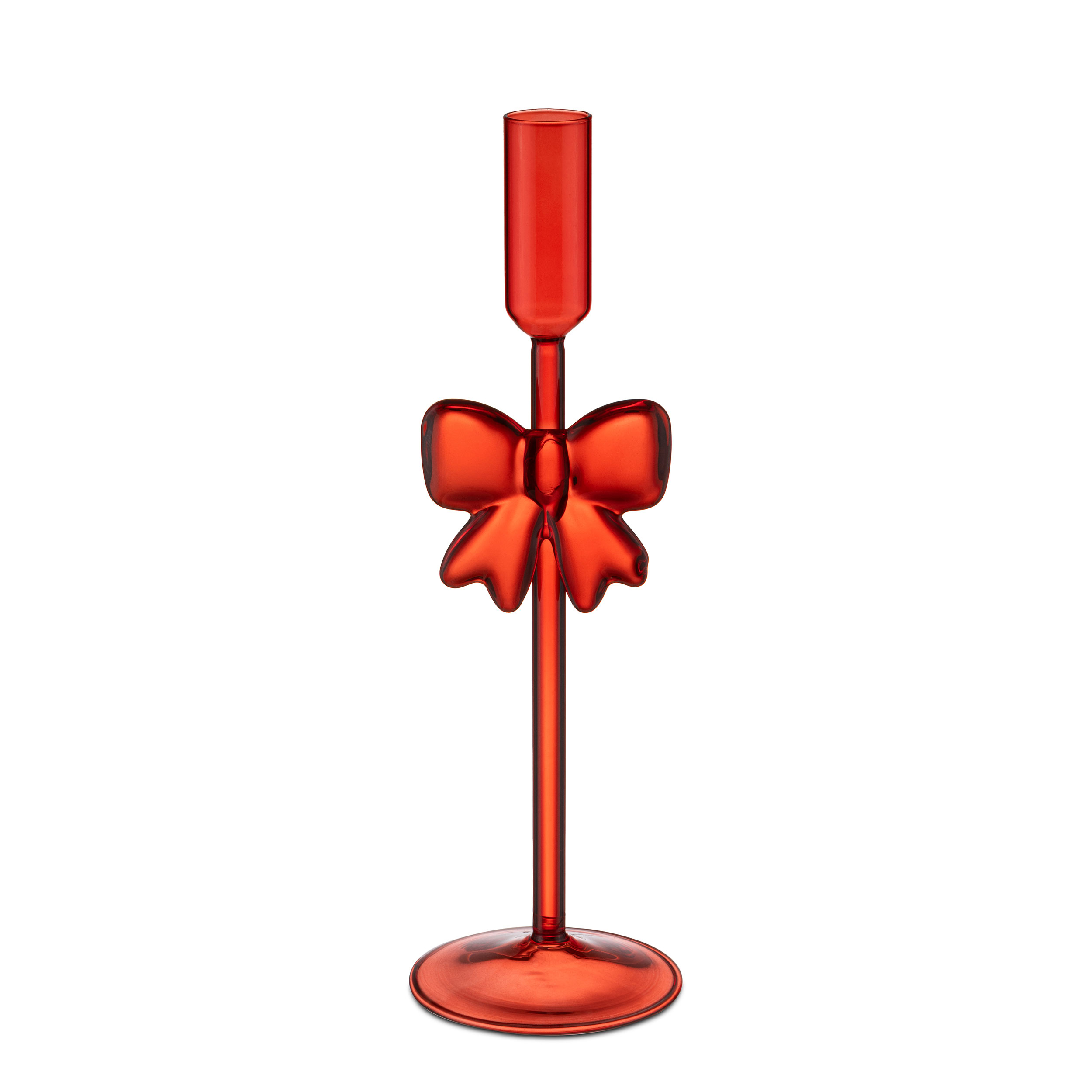 Brillafiocco Candleholder Red M Gift