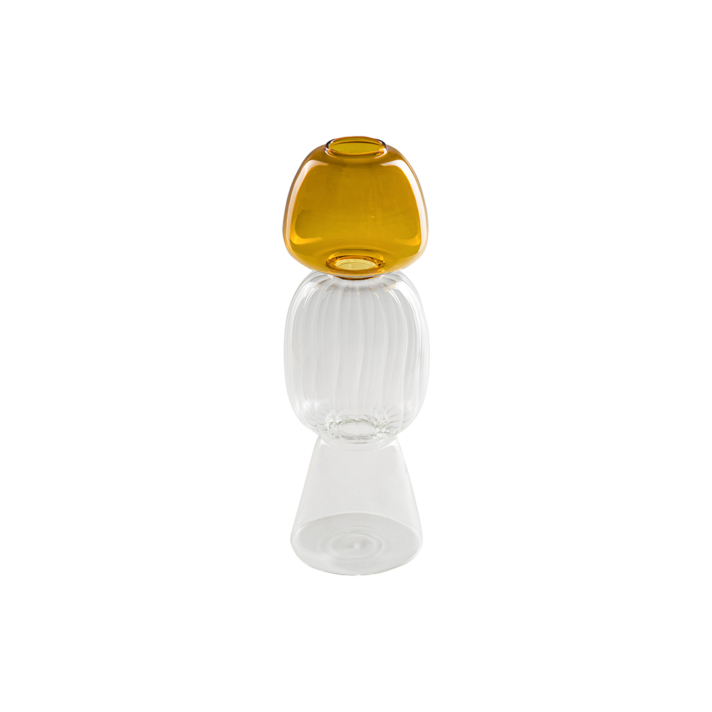 Versavice Single Flower Amber Vase L Gift