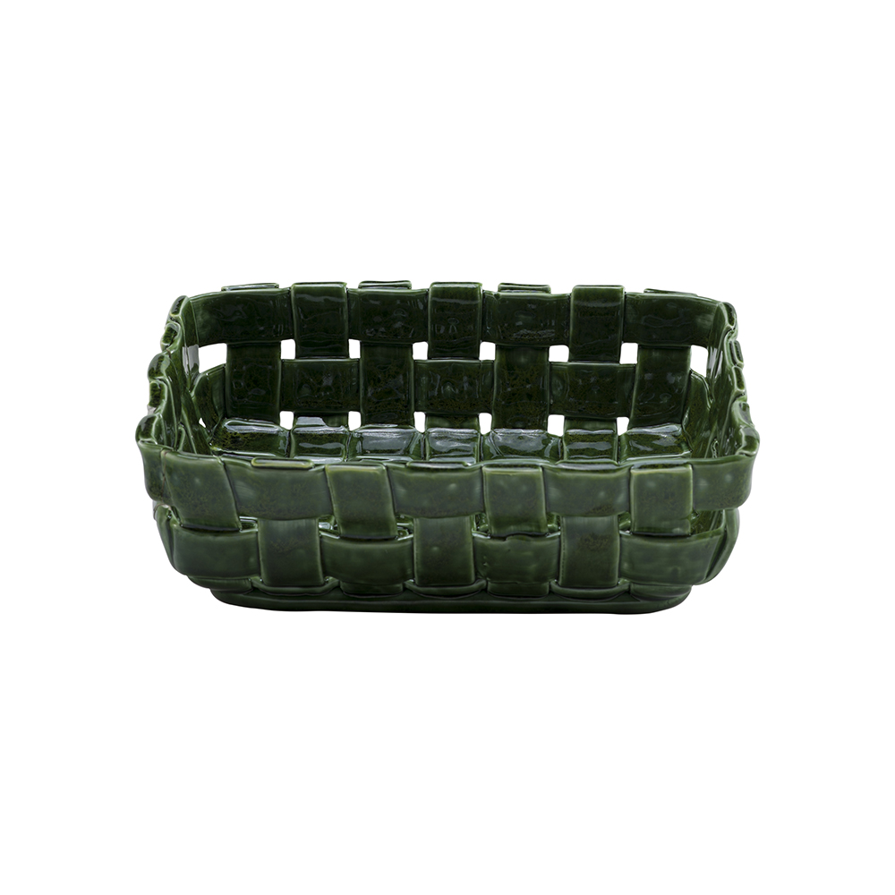 Intrecciata Rectangular Green Gift