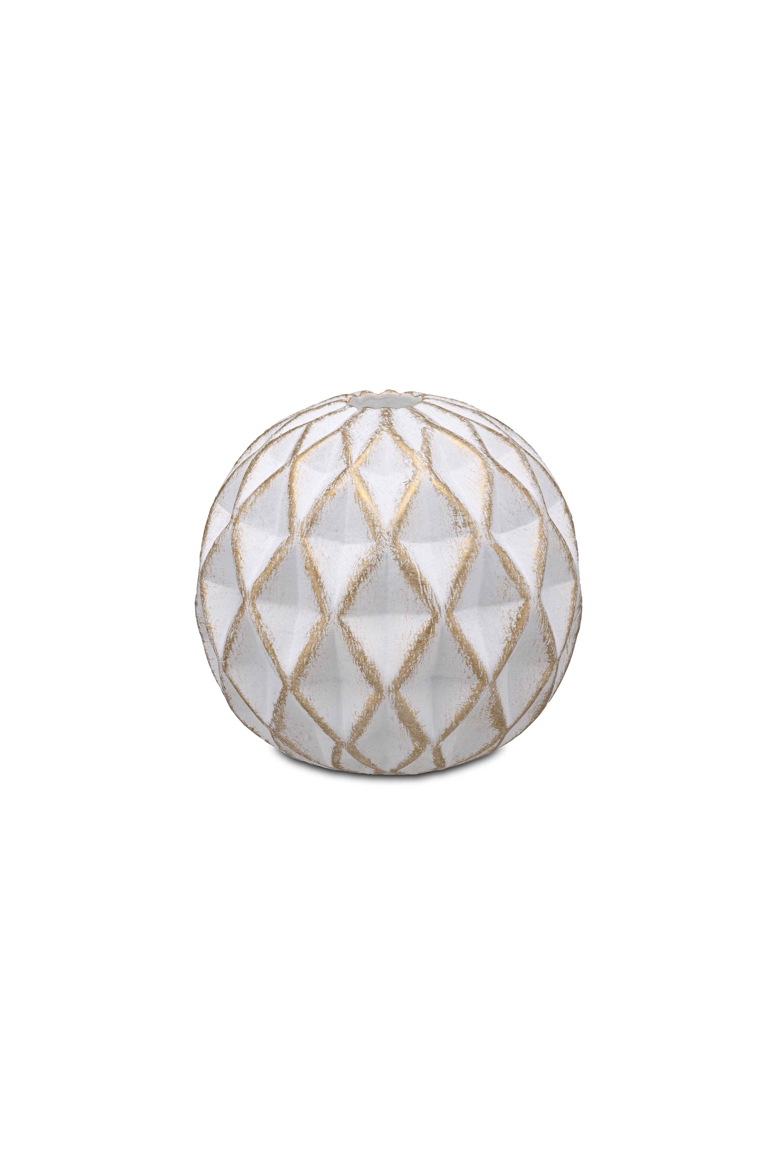Faccioluce Cand Holder  Rhombus White Gift