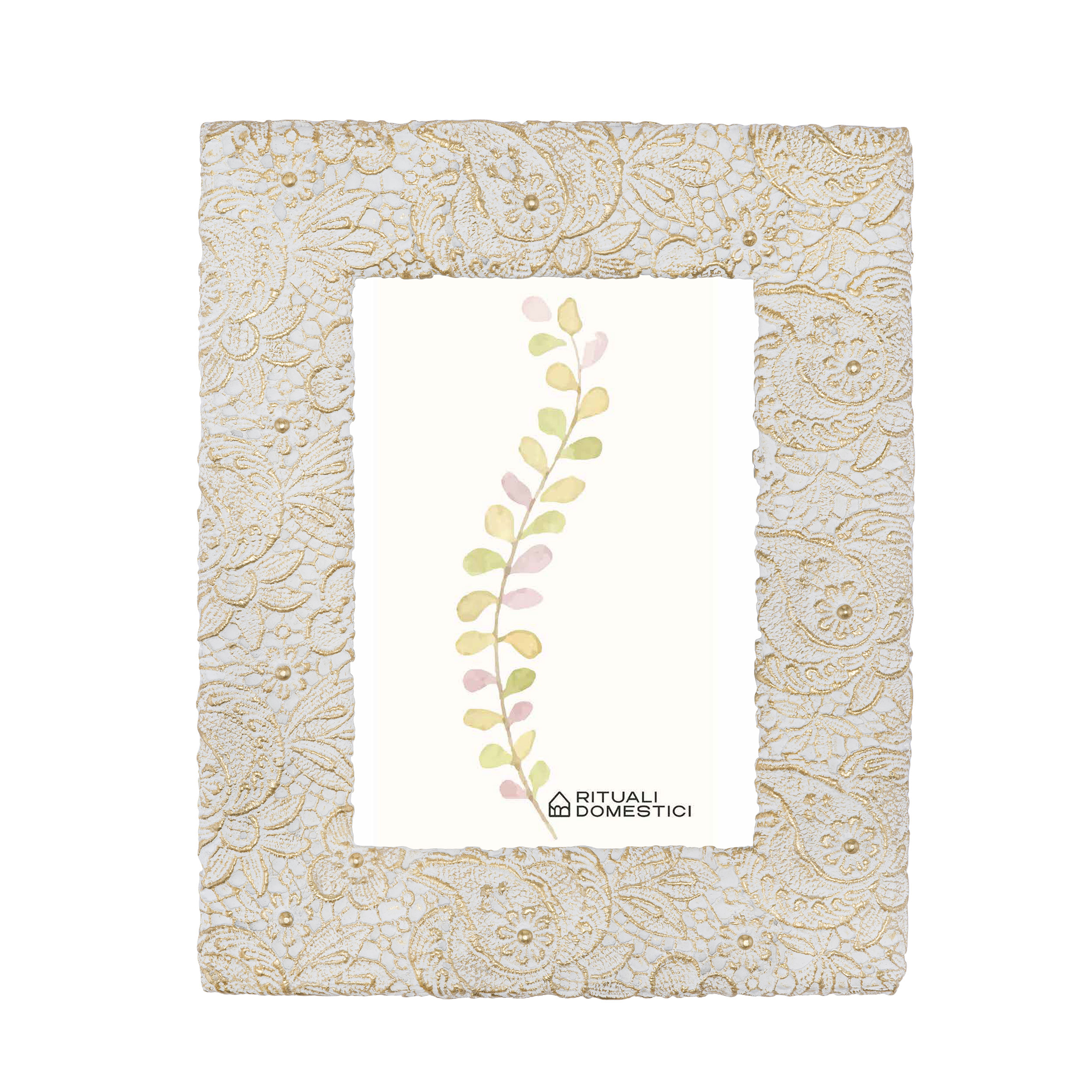 Tiguardo White Lace Photo Frame 15x20 Gift