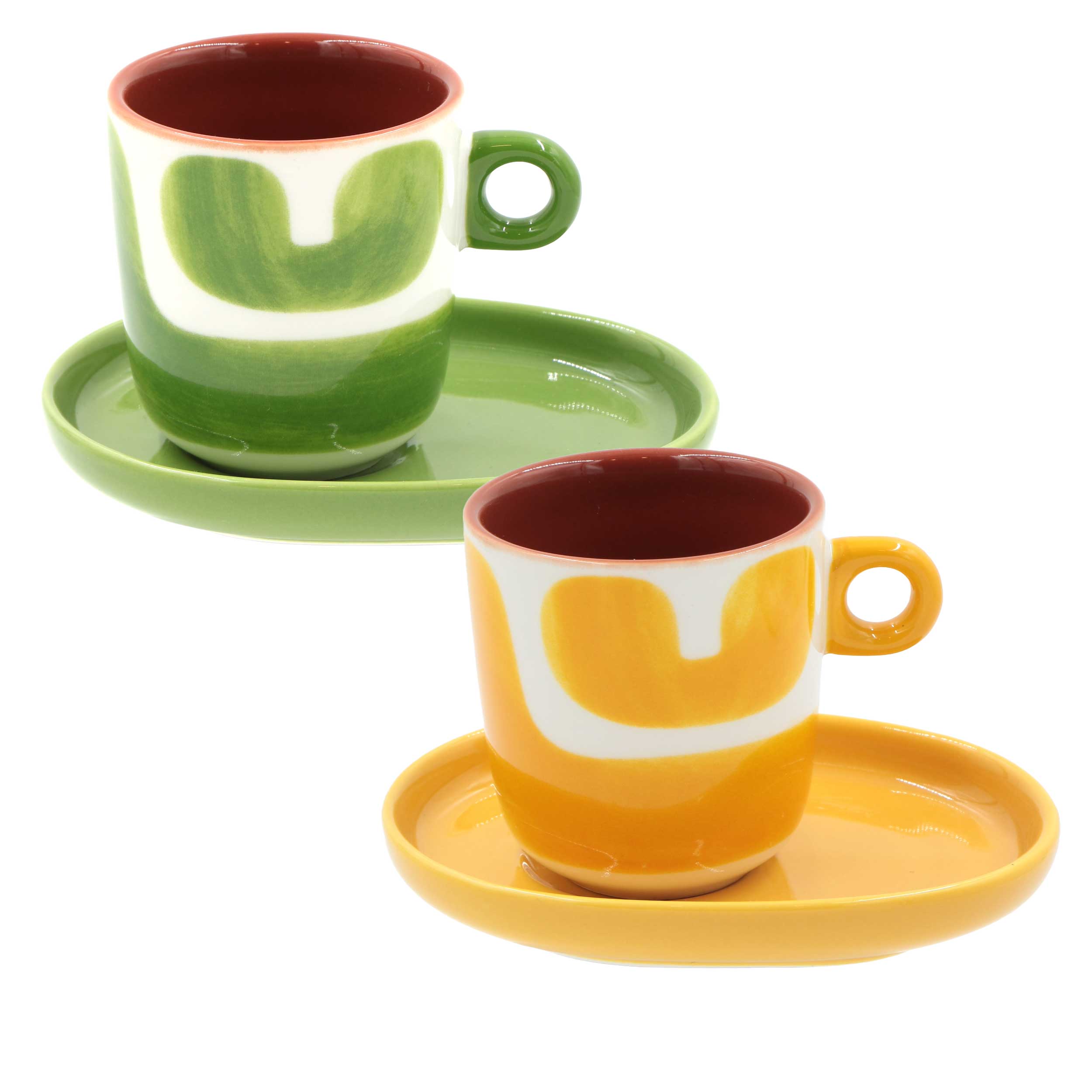 Attimi Set 2 Cof.cups W/s Spots Gift