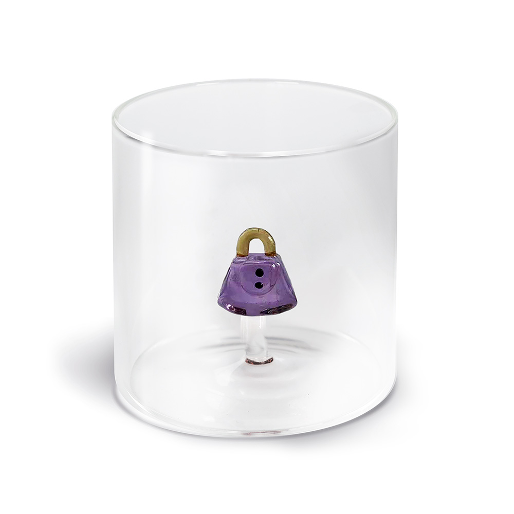 Glass In Borosilicate Glass Capacity 250 Ml Purse Decoration Gift