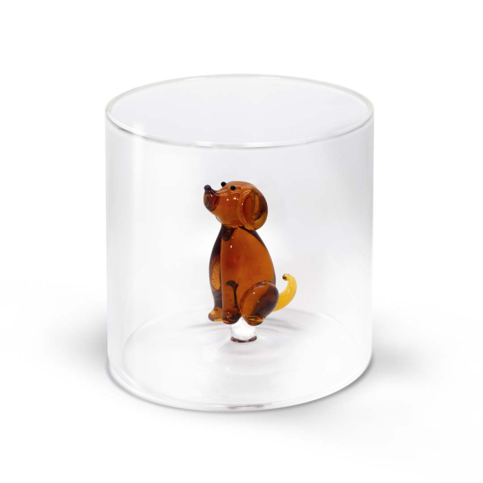 Glass In Borosilicate Glass Capacity 250 Ml Dog Decorations Gift