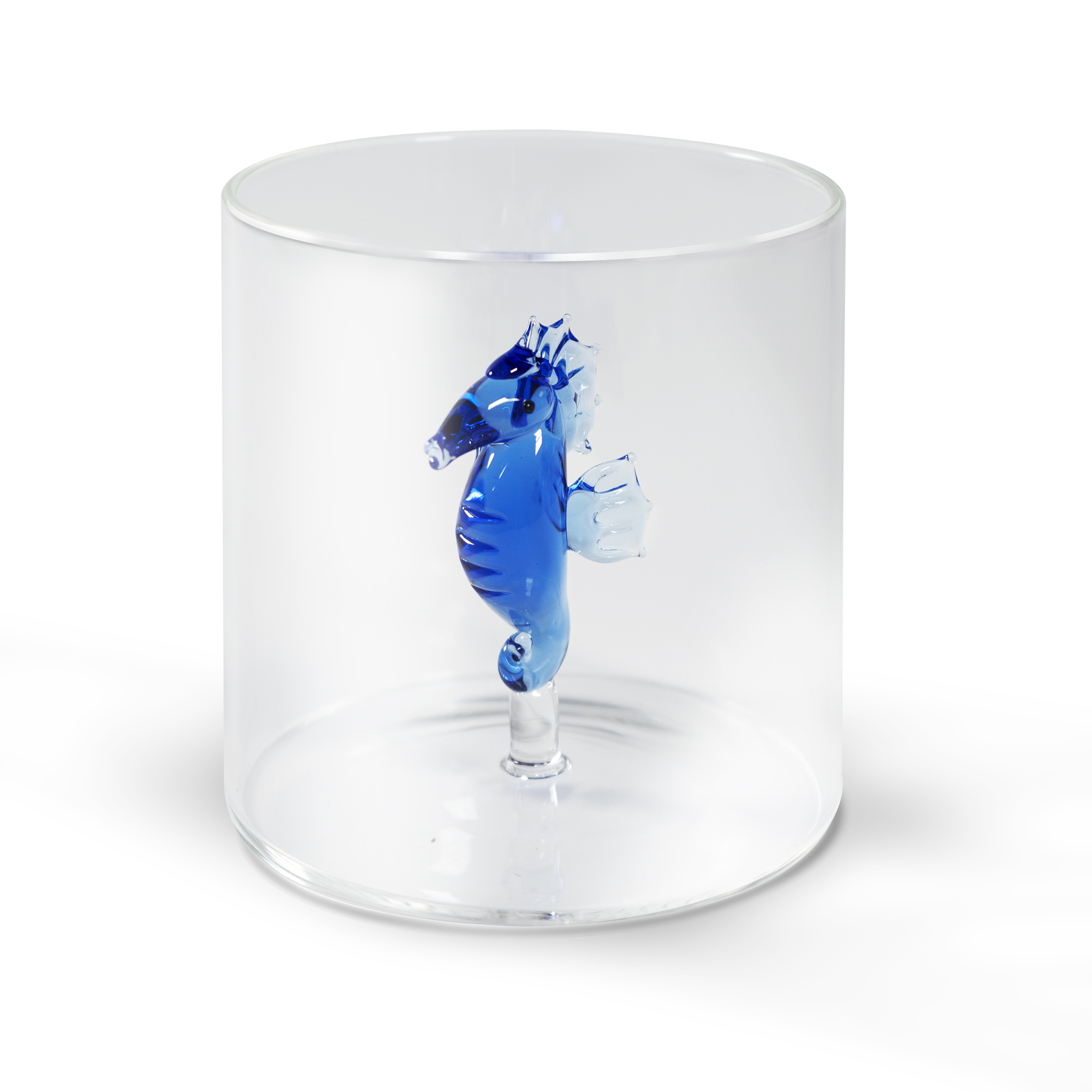 Glass In Borosilicate Glass Capacity 250 Ml Seahorse Decoration Gift