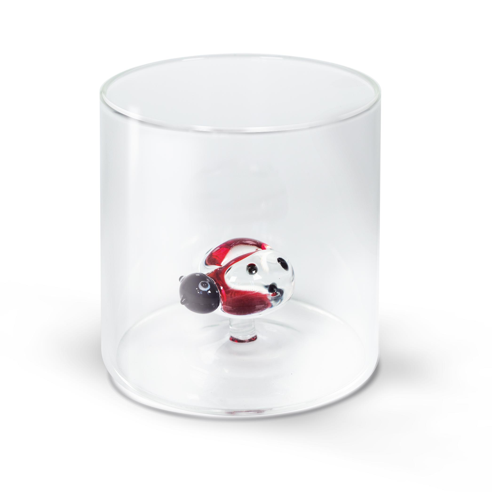 Glass In Borosilicate Glass Capacity 250 Ml Ladybug Decoration Gift