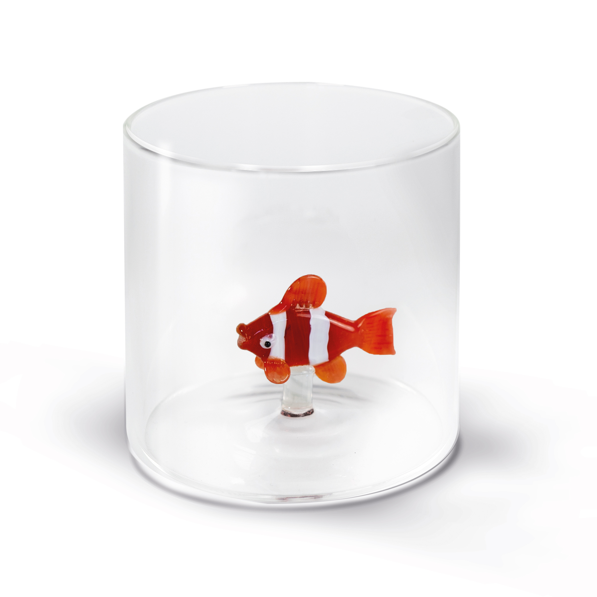 Glass In Borosilicate Glass Capacity 250 Ml Clown Fish Decoration Gift