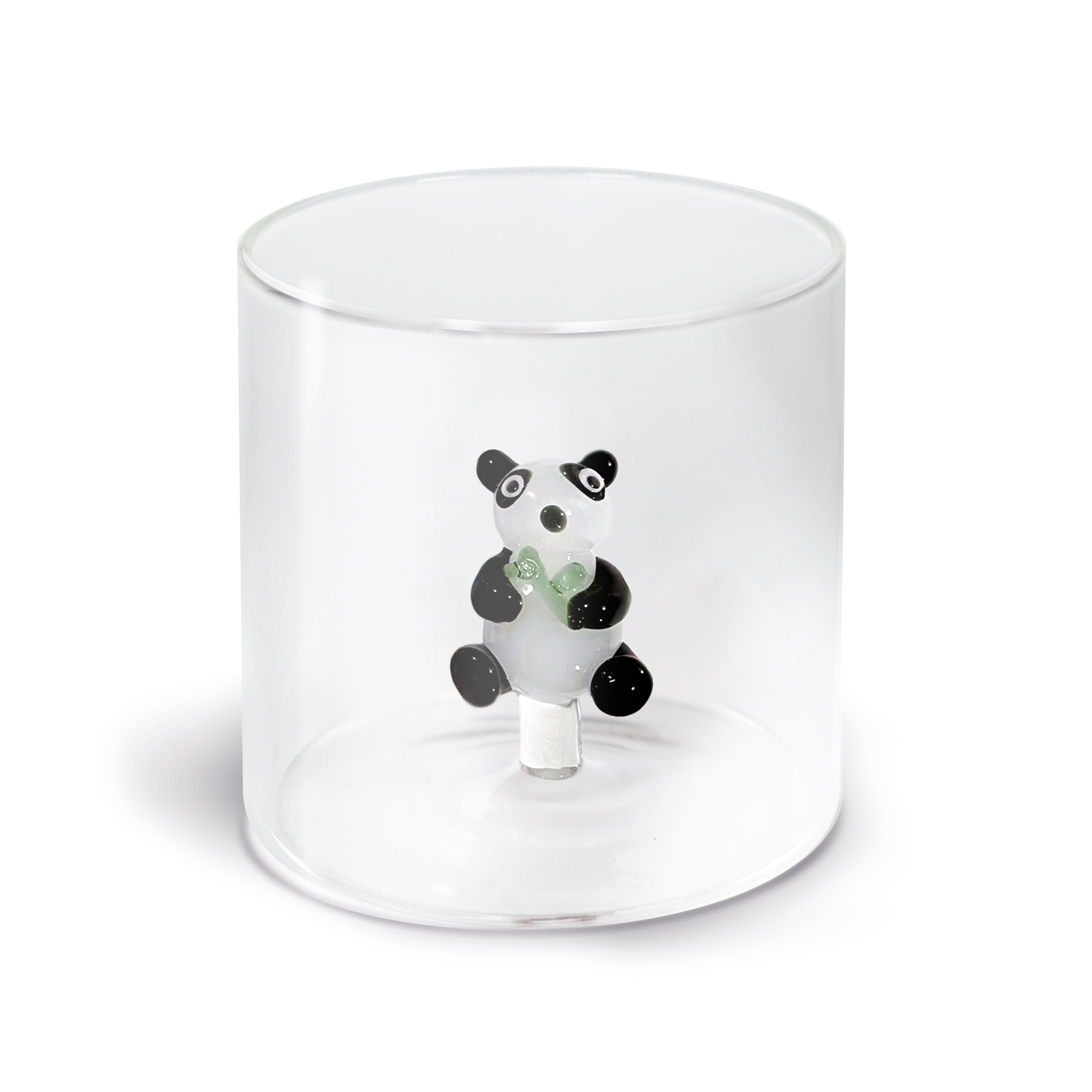 Glass In Borosilicate Glass Capacity 250 Ml Panda Decoration Gift
