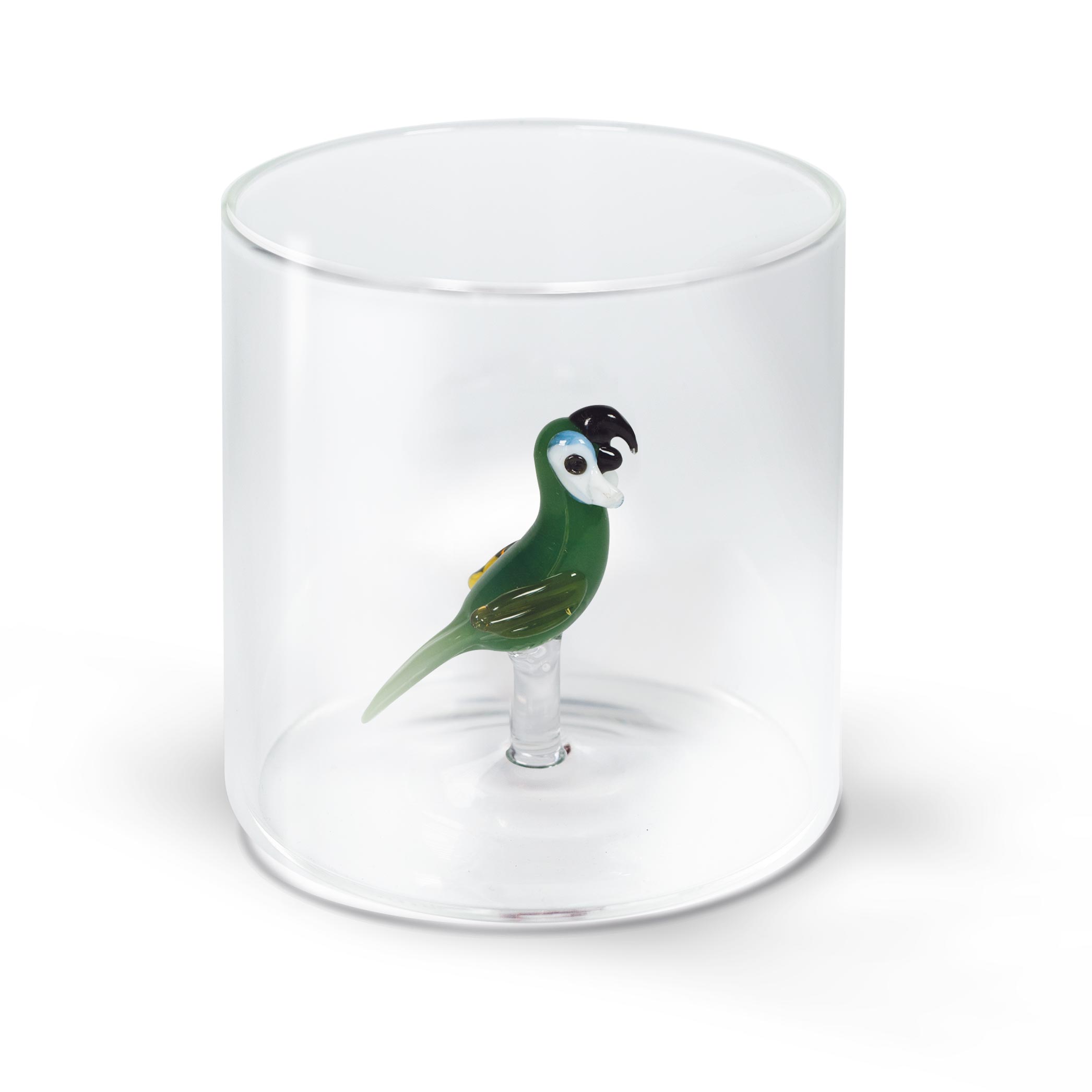 Glass In Borosilicate Glass Capacity 250 Ml Parrot Decoration Gift