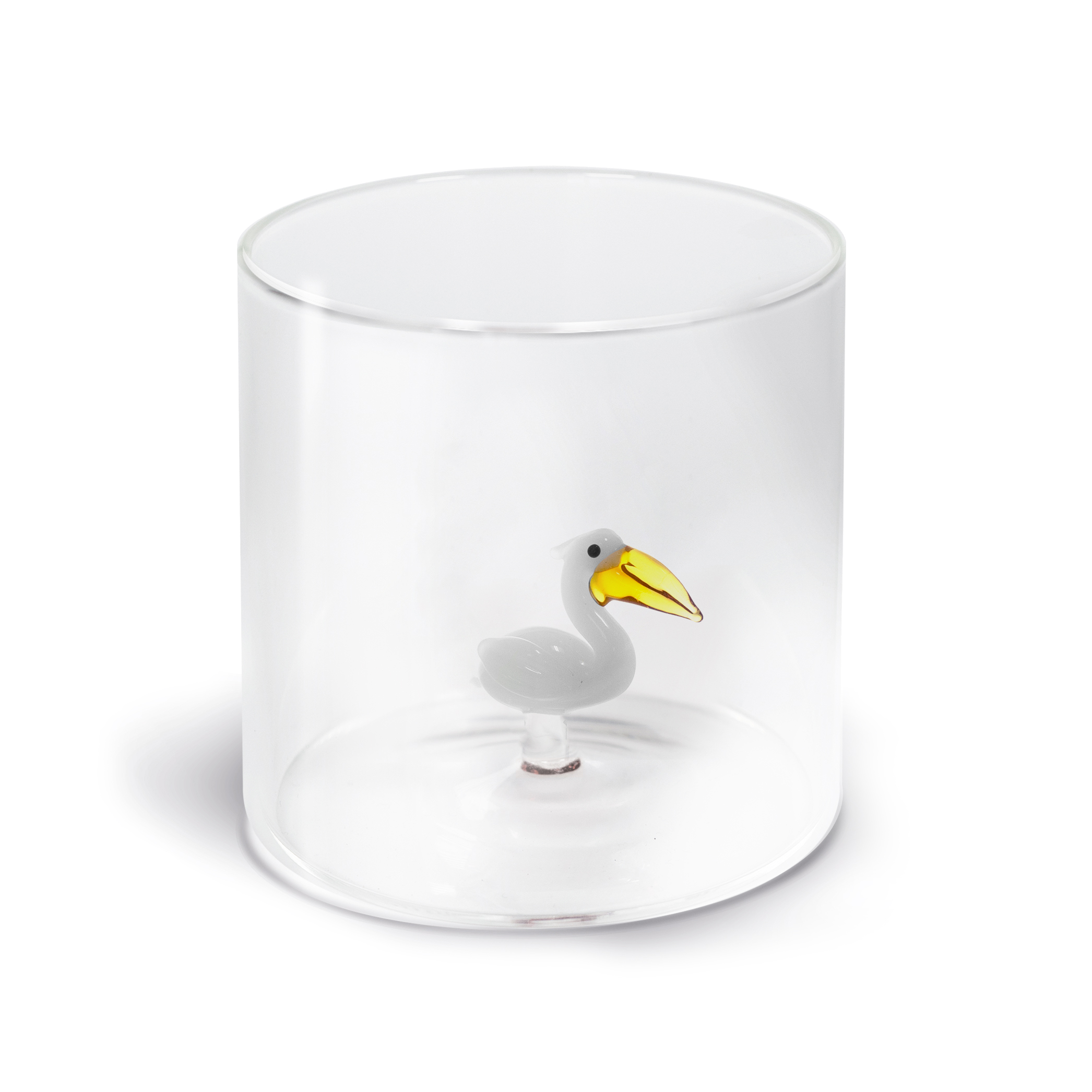 Glass In Borosilicate Glass Capacity 250 Ml Pelican Decoration Gift