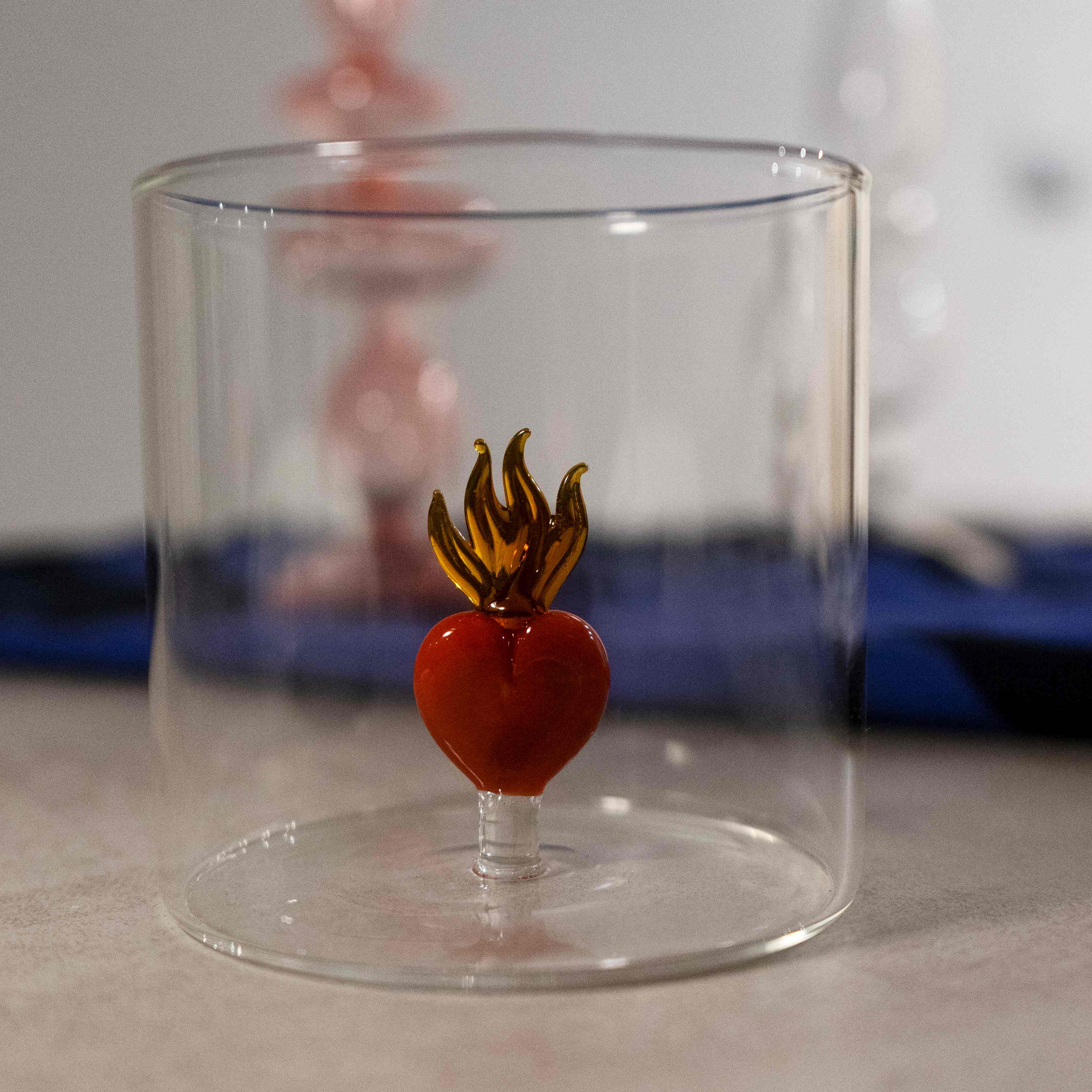 Glass In Borosilicate Glass Capacity 250 Ml Sacred Heart Decorations Gift