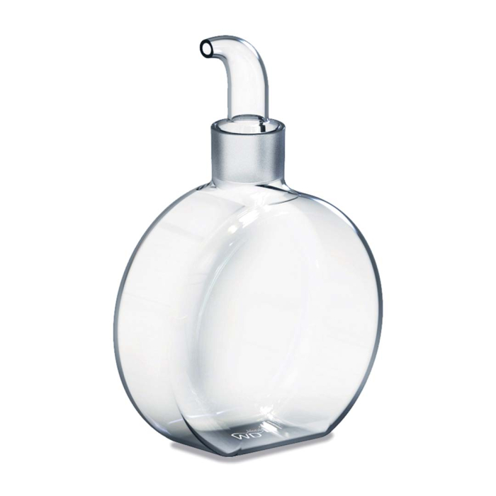 Oil / Vinegar Jar In Borosilicate Glass Capacity 400 Ml Boy Scout Shape Gift