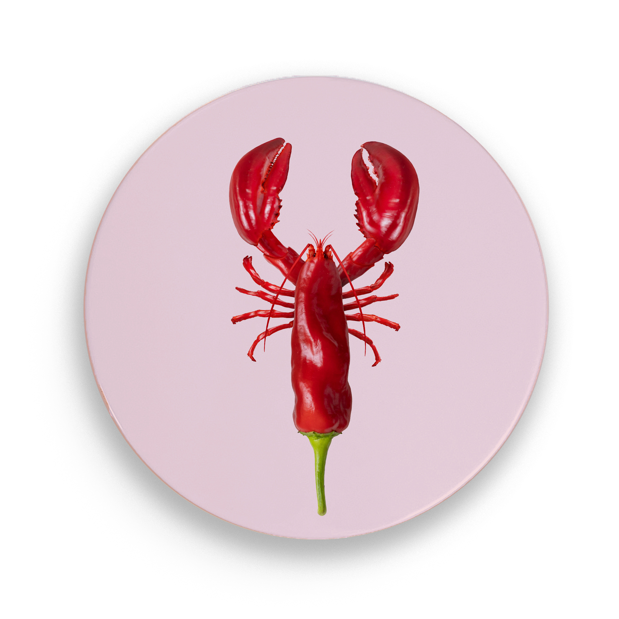 Ceramic Trivet 18 Cm Lobster Decoration Gift
