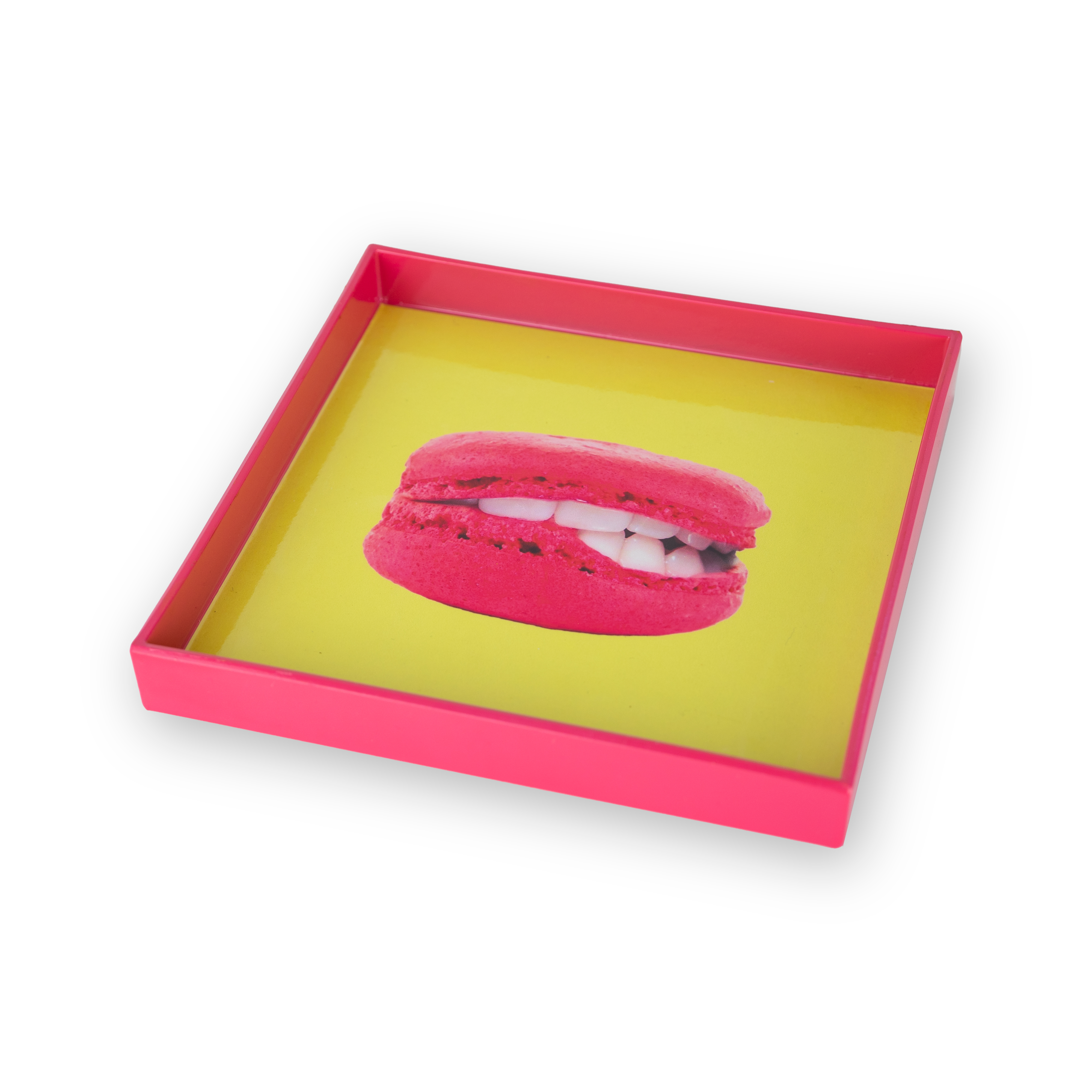 Square Pocket Emptier Tray 20 X 20 Cm Macaron Decoration Gift