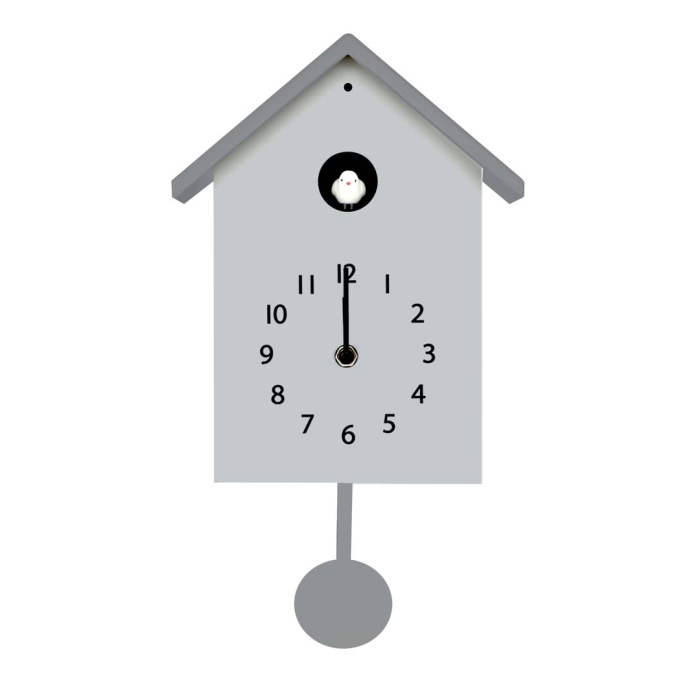 Cuckoo Clock Grey Color Gift