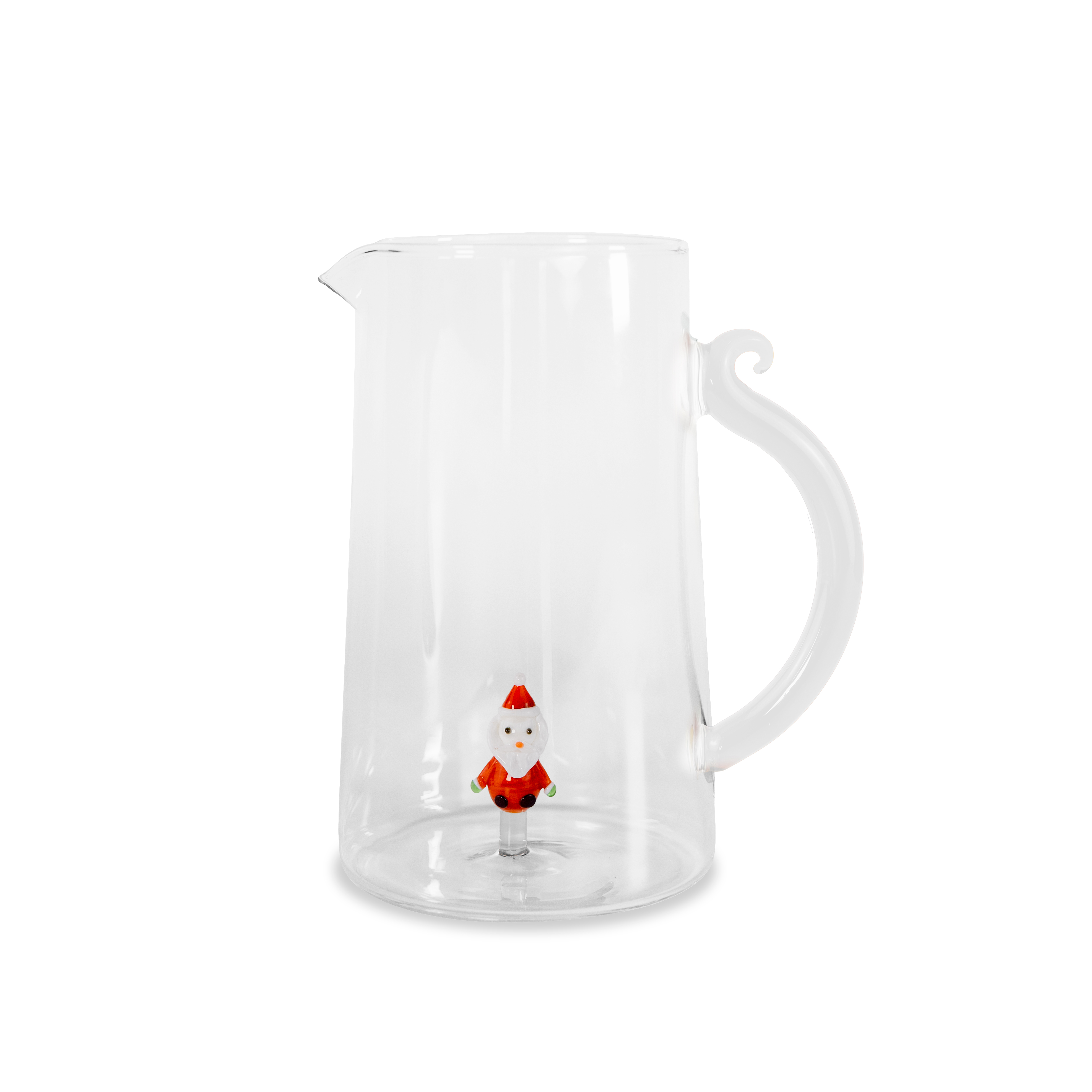 Borosilicate Glass Carafe Capacity 15 L Santa Claus Decoration Gift