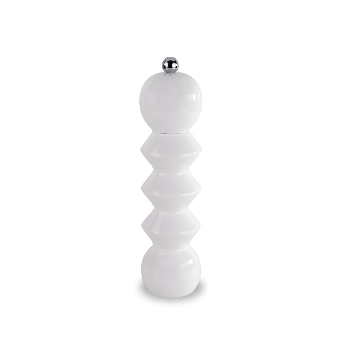 Pepper Mill With Ceramic Grinder White Color Gift