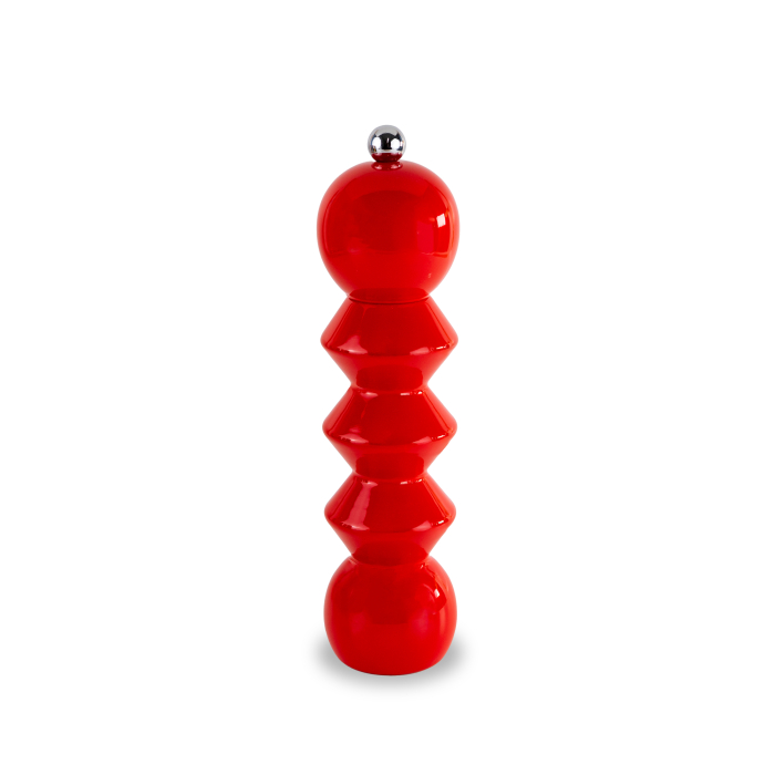 Pepper Mill With Ceramic Grinder Red Color Gift