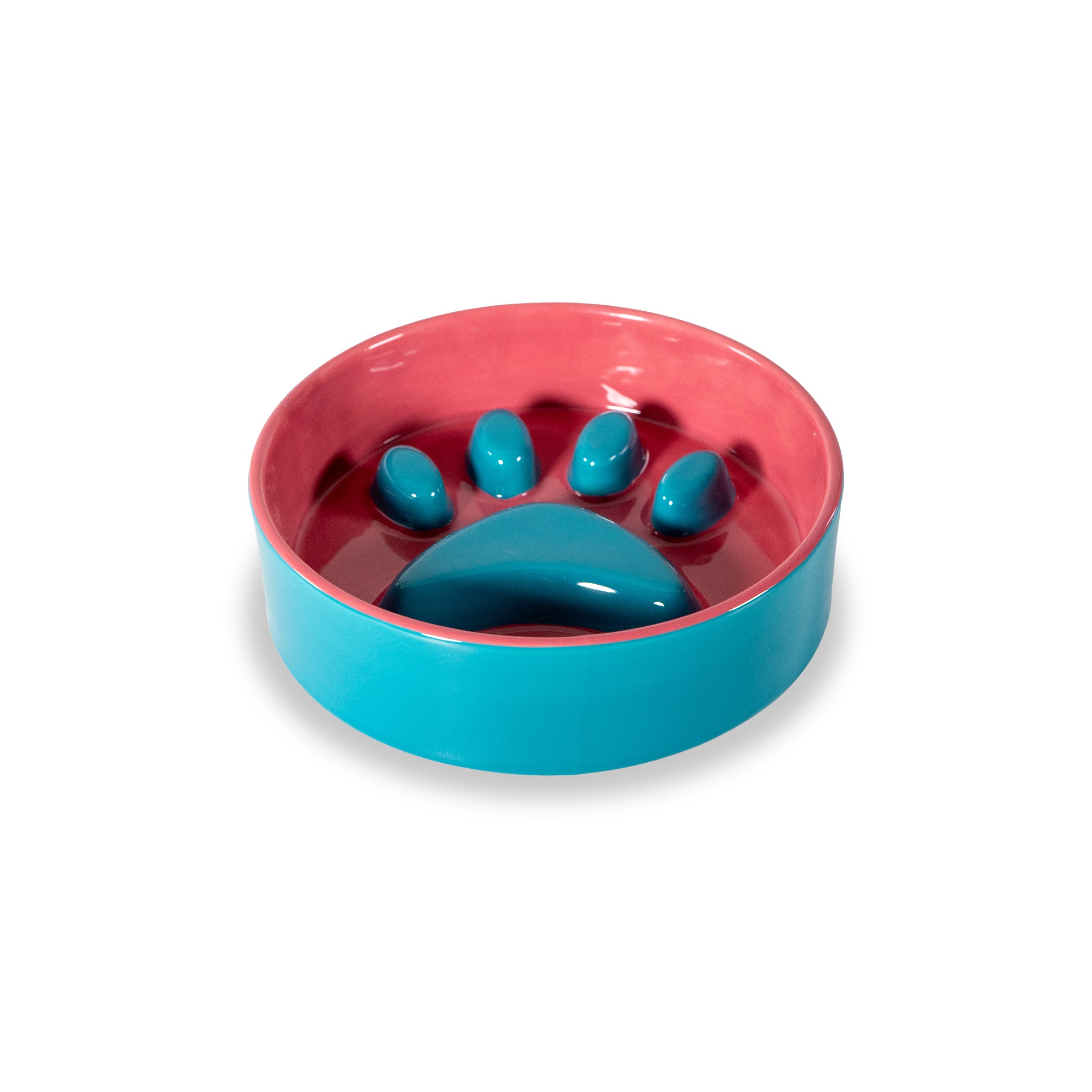 Paw Bowl Ã˜ 16 Cm Color: Red And Blue Gift