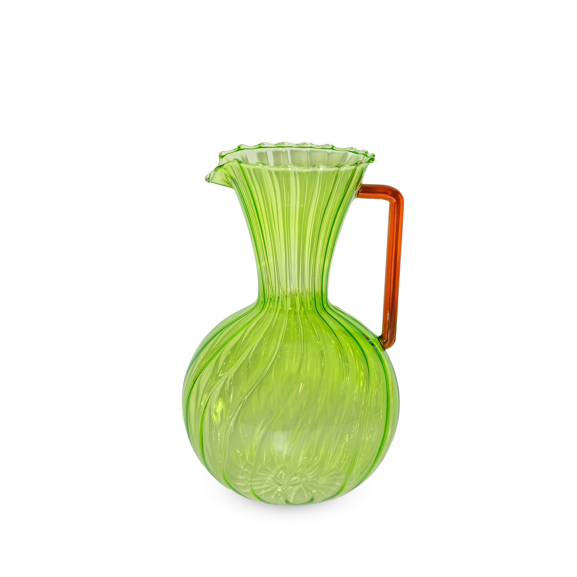 Glass Carafe Color: Green Capacity: 15 L Gift