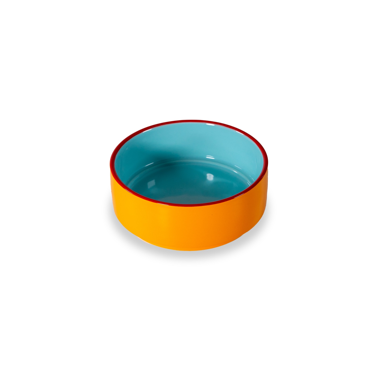 Water Bowl Ã˜ 12 Cm Color: Orange Gift