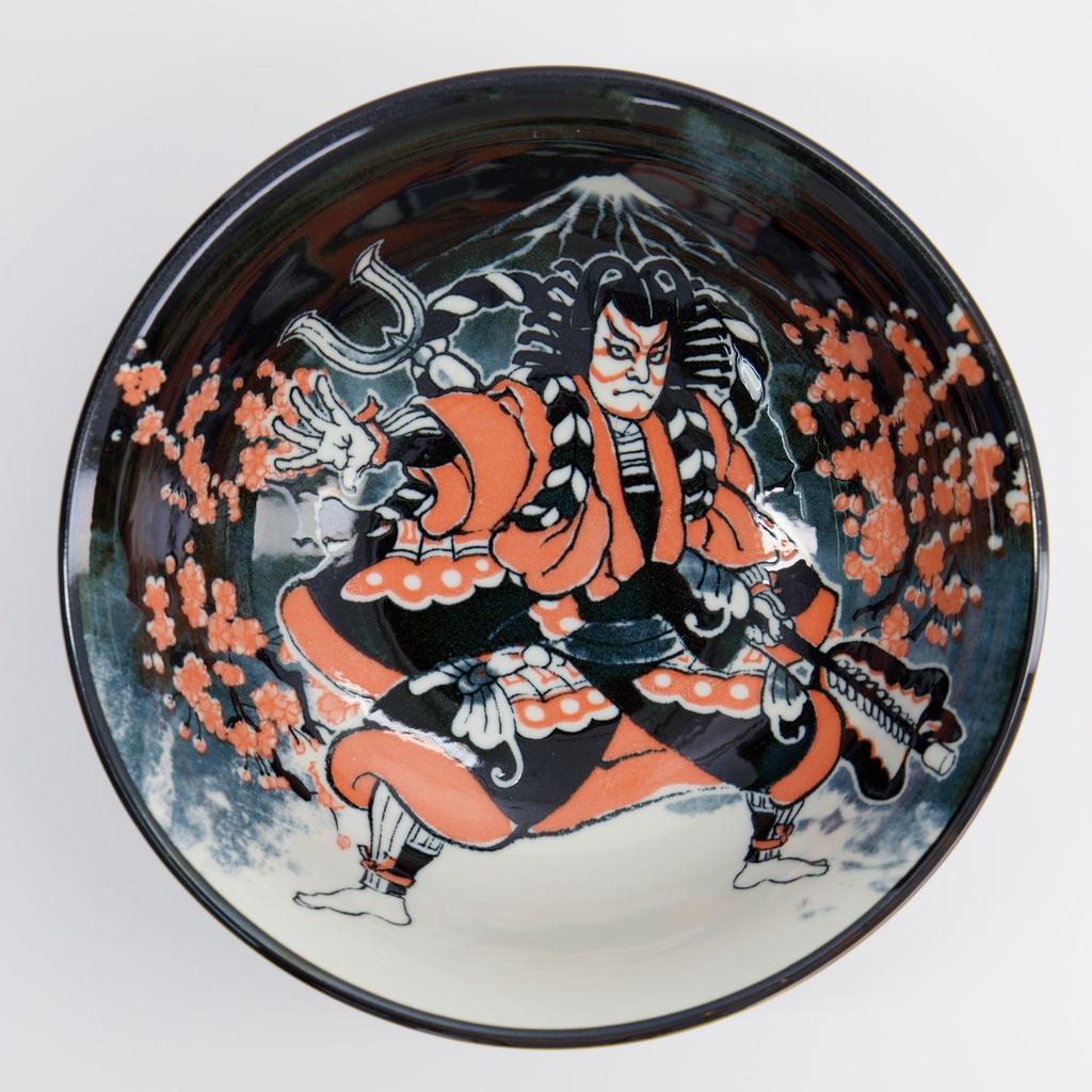 Asakusa Bowl 20.5x8cm 1250ml Kabuki Ka-8034/c 4/32 Gift