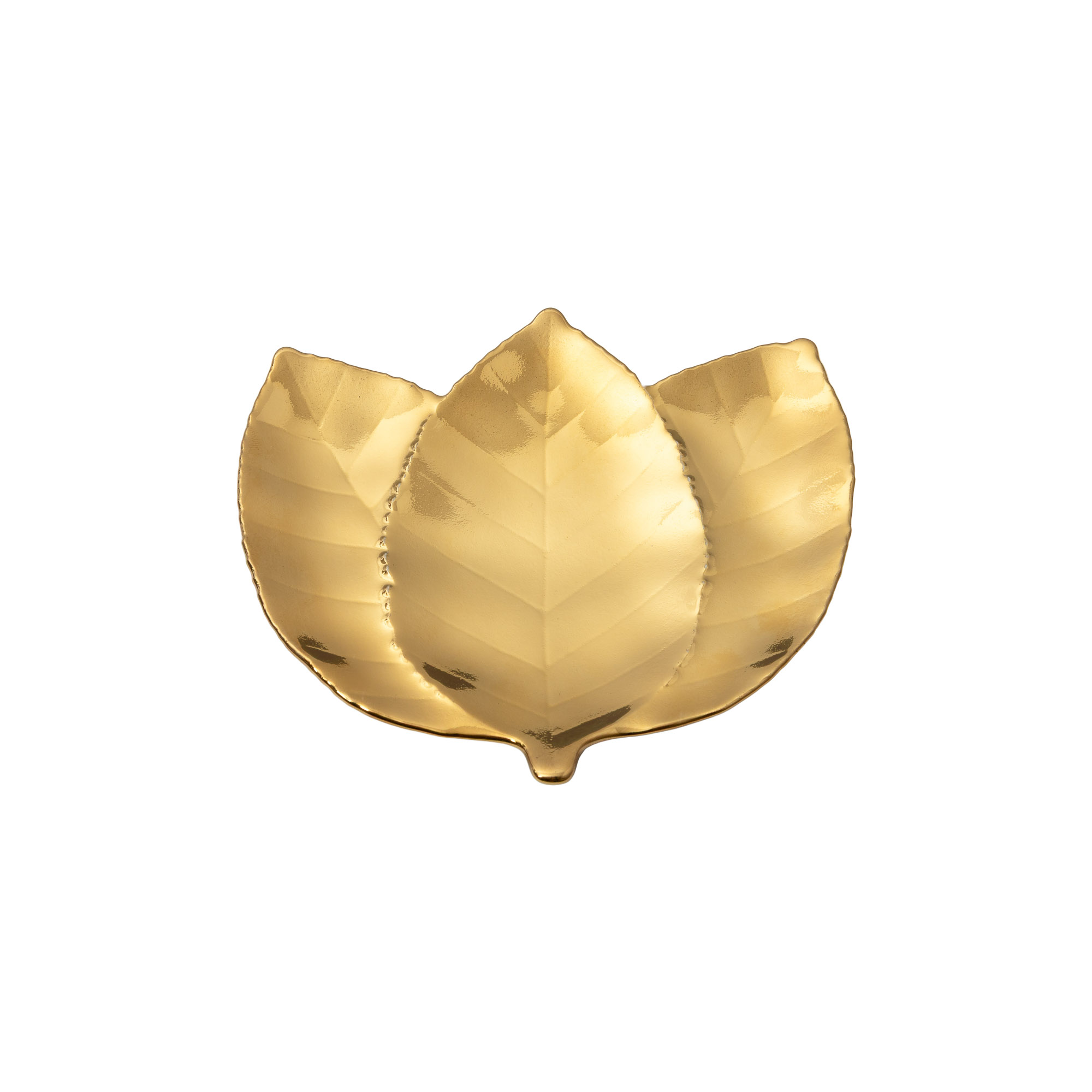 Botanica Gold Oak Leaf 17cm Gift
