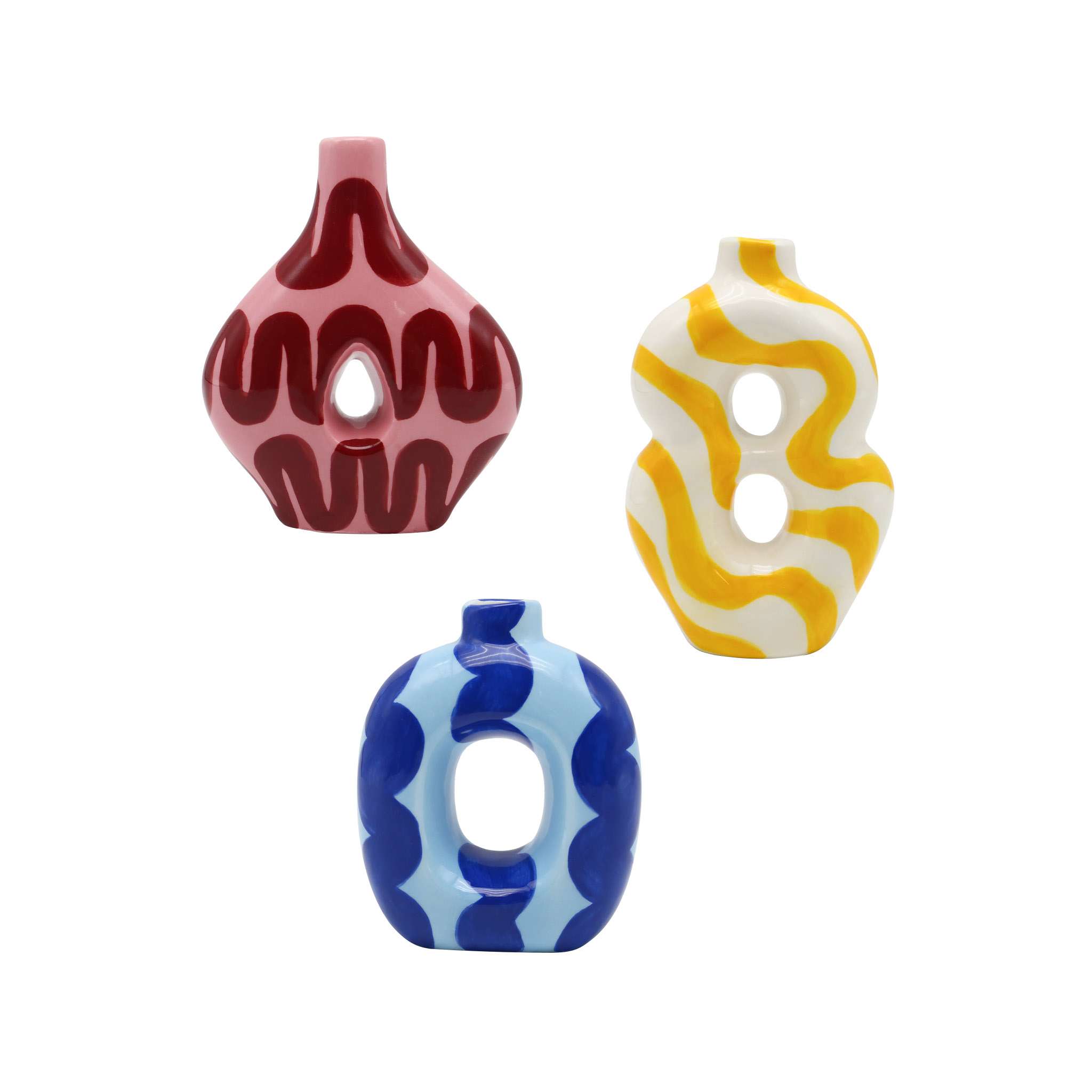 Small Vases - 3 Ass. Gift