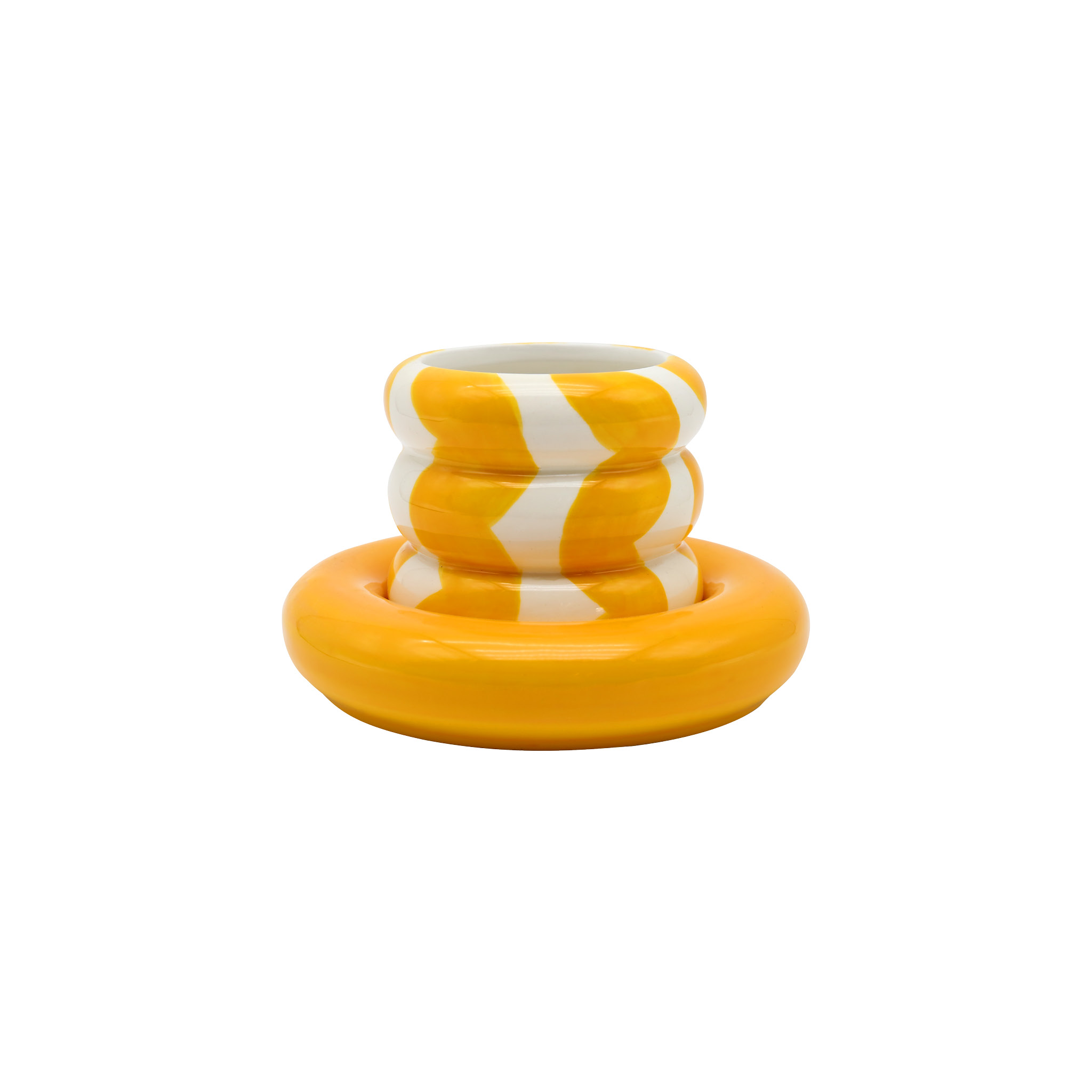 Mug With Saucer Casimiro - Wavy Rumba Gift