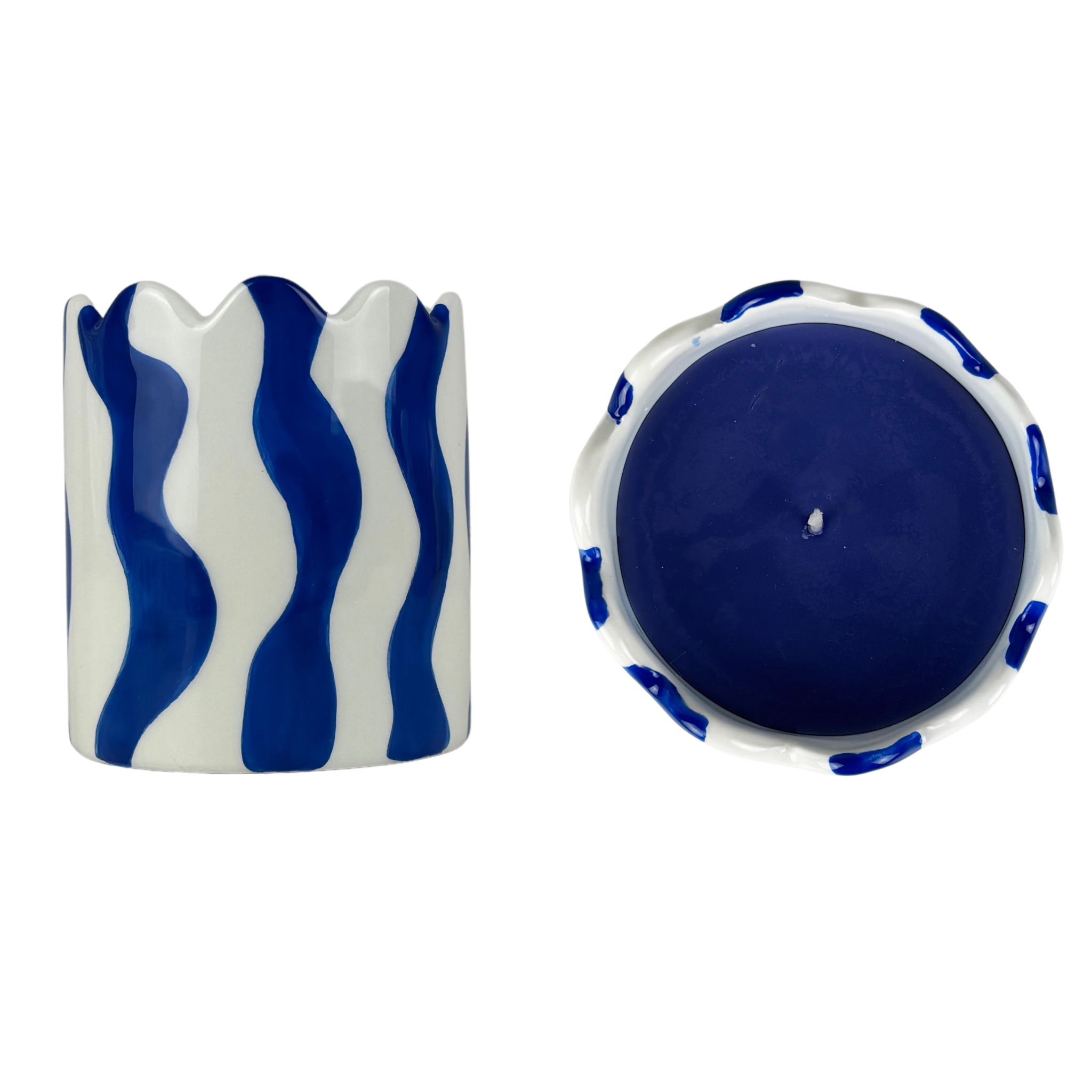 Scented Candle Luisa - Bold & Blue Gift