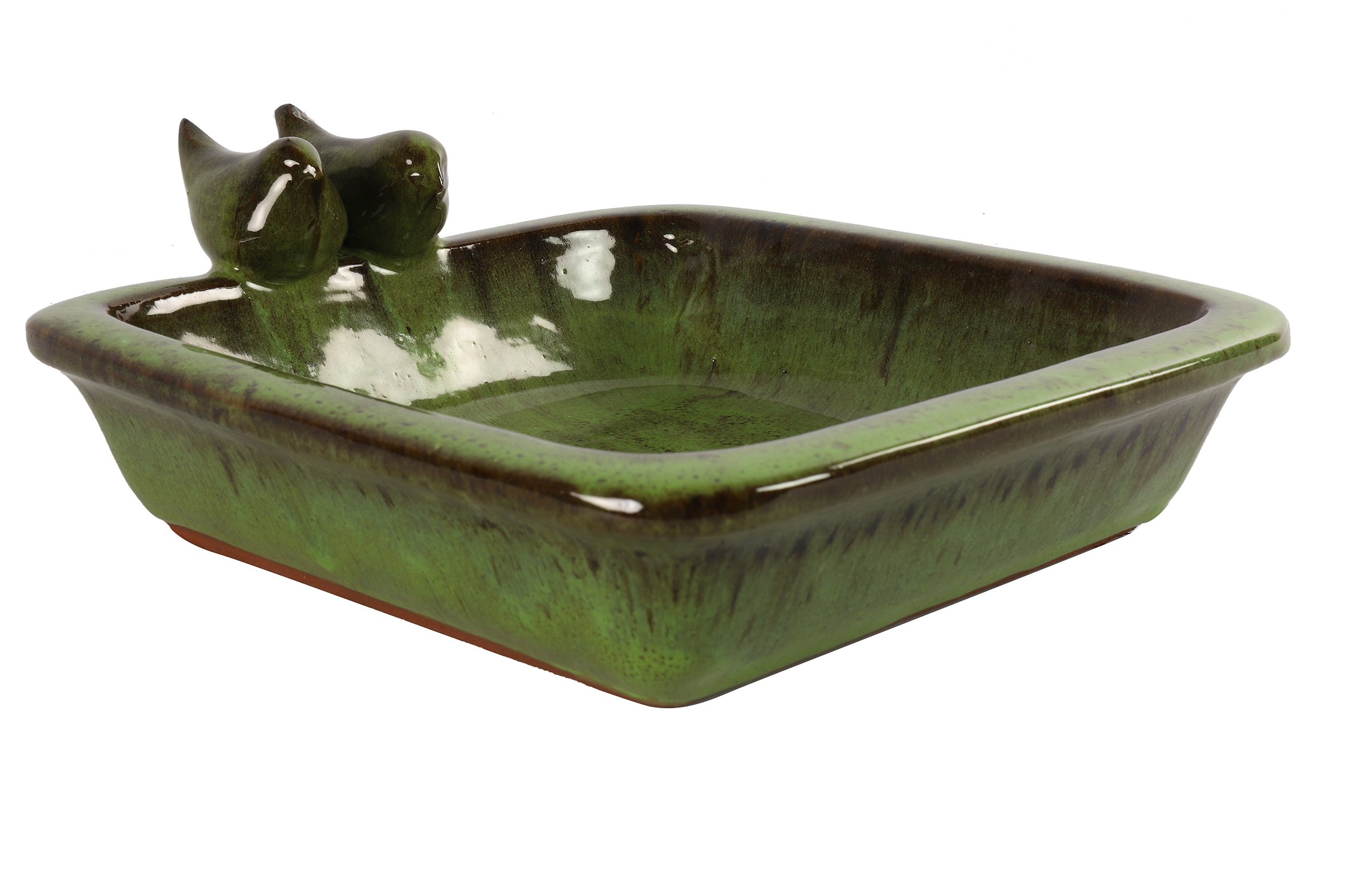 Birdbath Sq Momo Green Gift