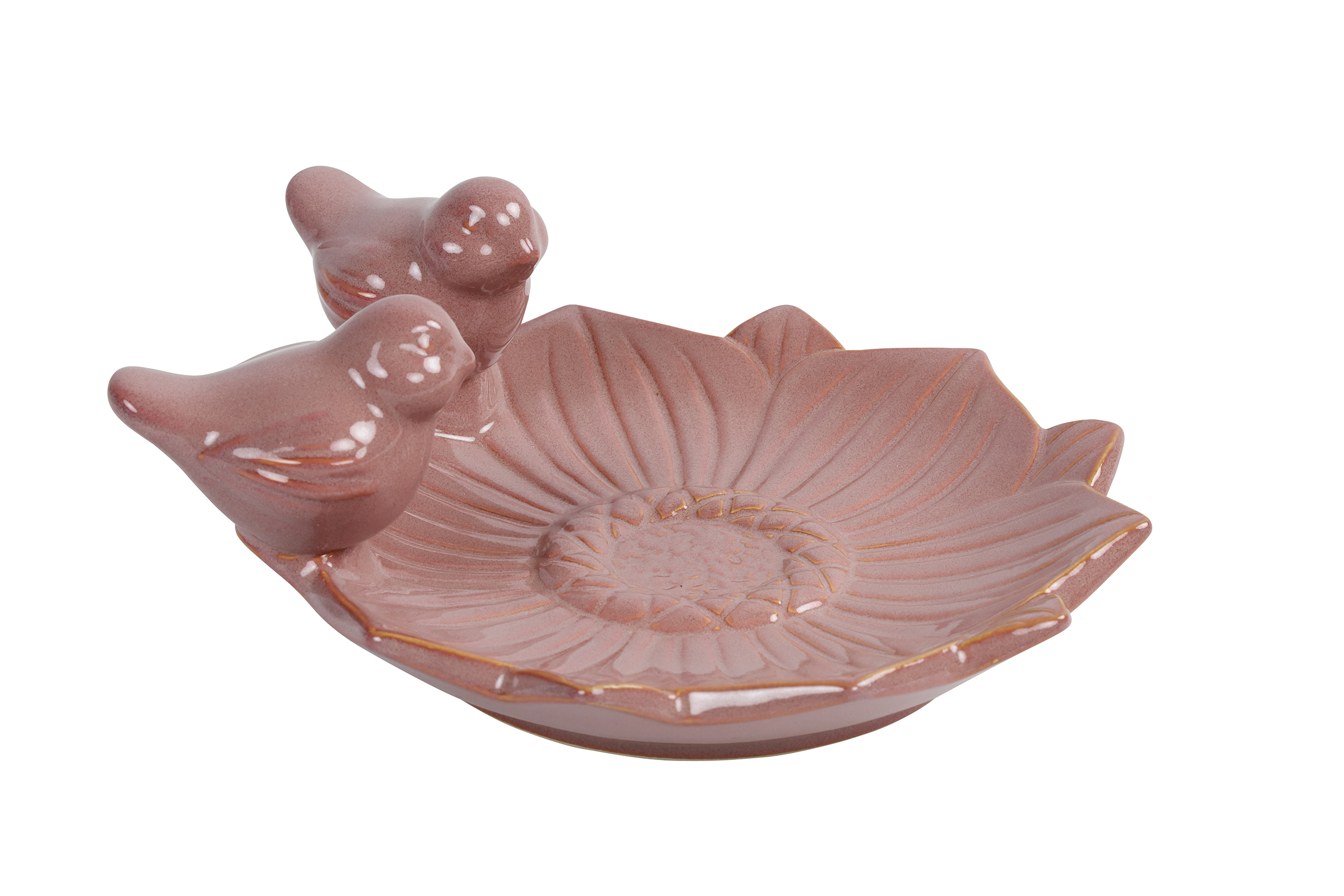 Birdbath Fleuri S Pink Gift