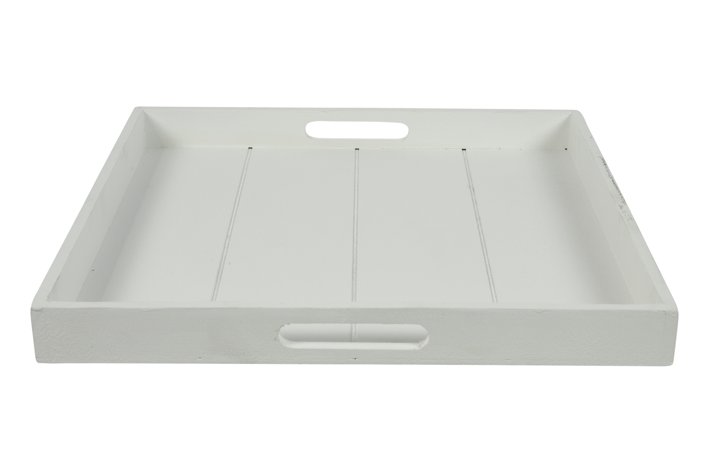 Tray Sq Claudina M White Gift